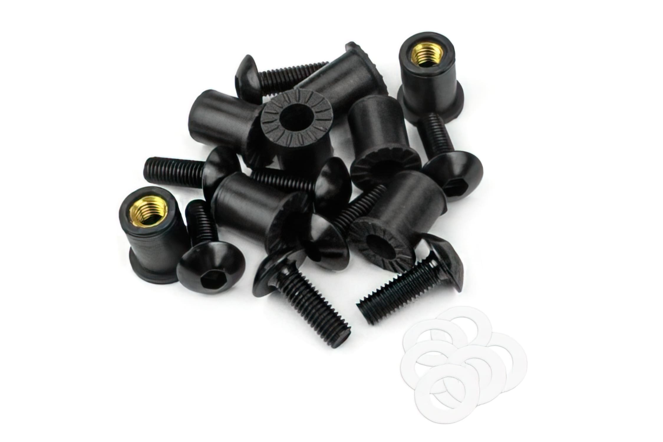 A171005 Kit vite nero M5x16mm 8 pezzi