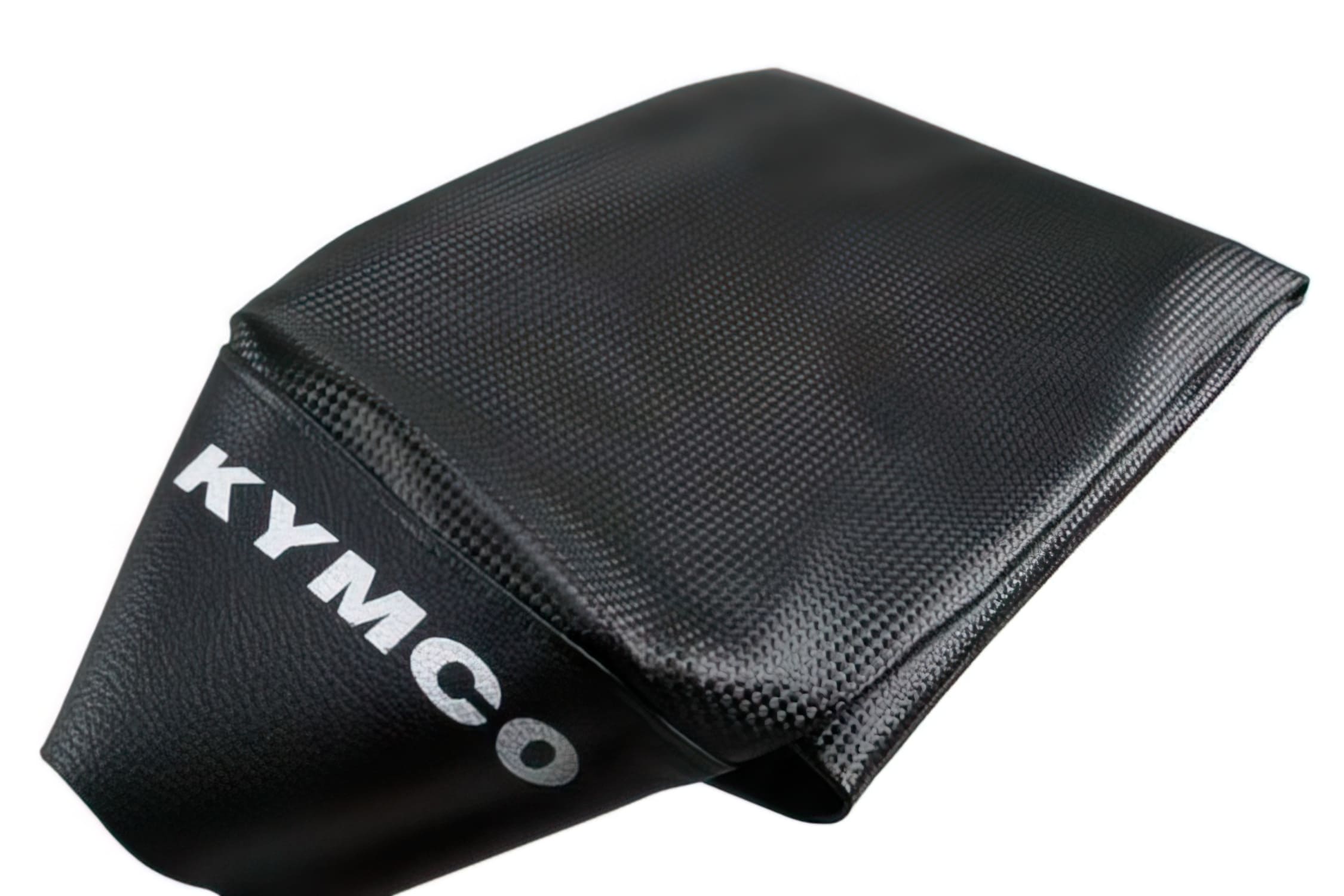 L-SA92206 Scooter-Attack seat cover, Kymco Super 9, black (carbon look), with Kymco lettering