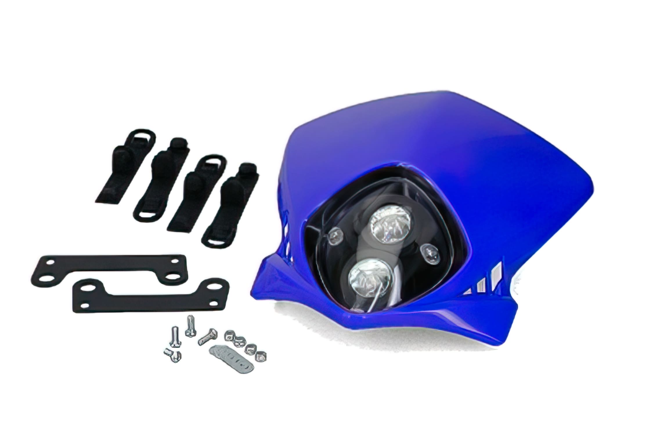 CM77448127 Enduro Duke Dual Headlight Mask Blue (Motorcycle with Gearbox)