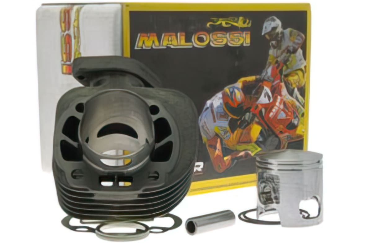 M3113570 Malossi 70cc Sport Cylinder Kit, Grey cast iron, SYM JET 2Takt (12mm)