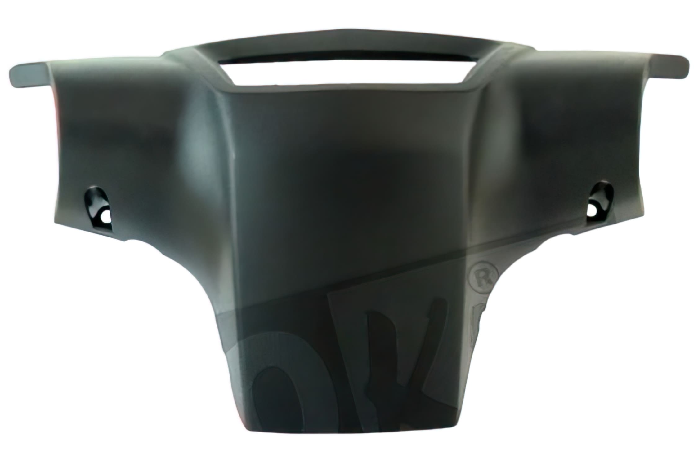 OE-PEU779165 Handlebar cover (inner part) black - original Peugeot Kisbee spare part