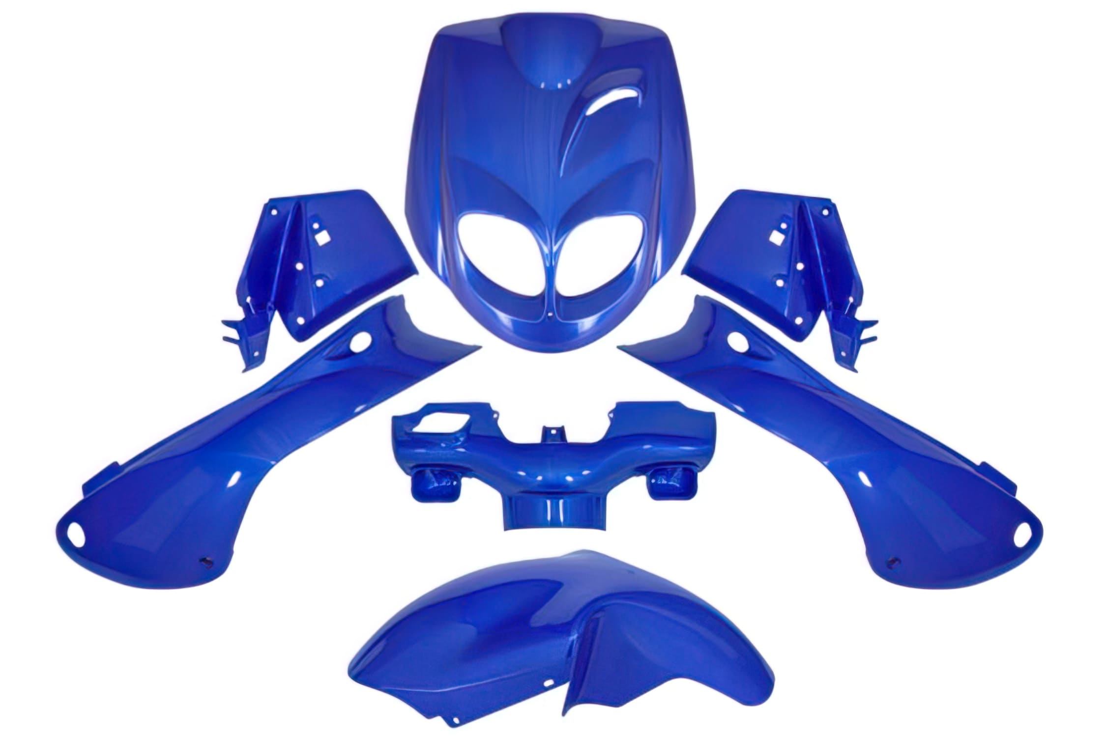 A366322 7-piece blue Peugeot Trekker fairing kit