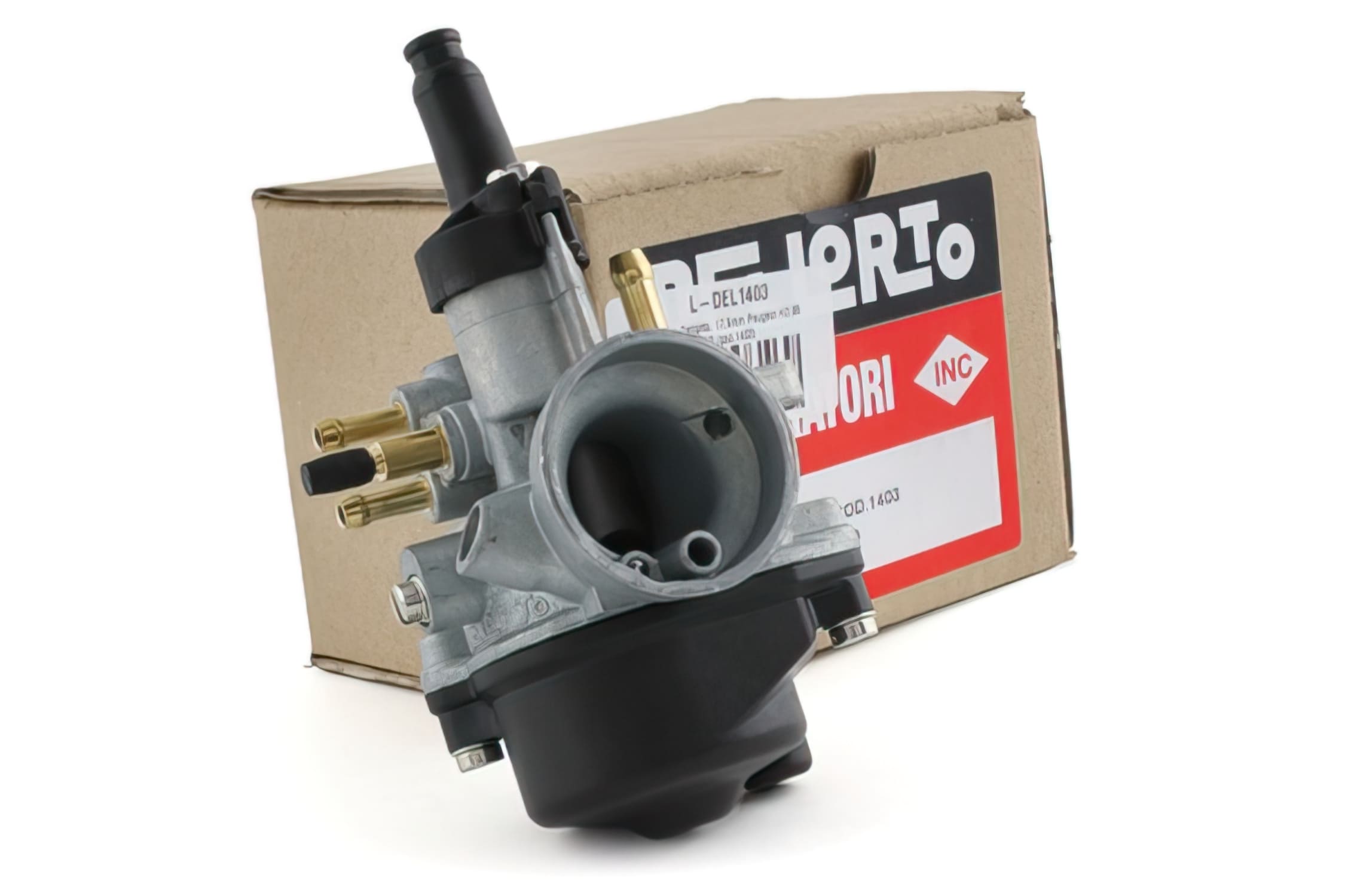 L-DEL1403 Carburatore Dellorto 17,5 mm PHVA (Starter automatico) Peugeot Speedfight / Trekker