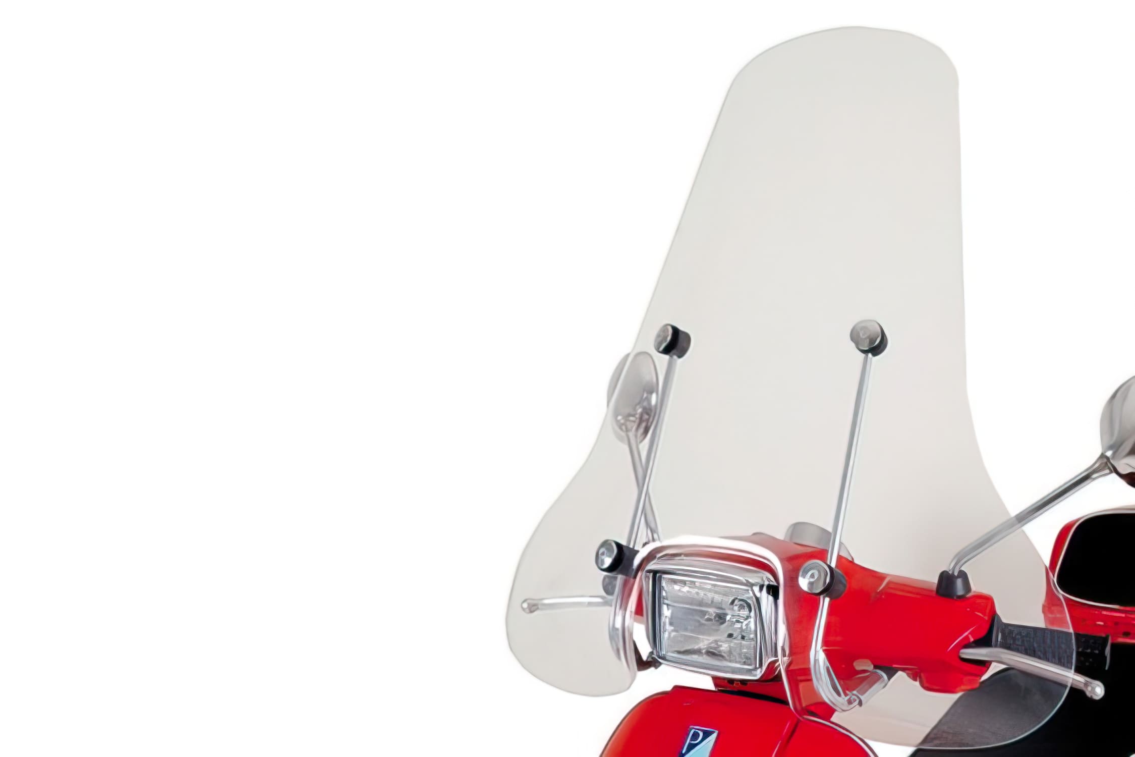 OE-PIA654308 Parabrezza Piaggio 58 cm Vespa S 50 - 150cc trasparente