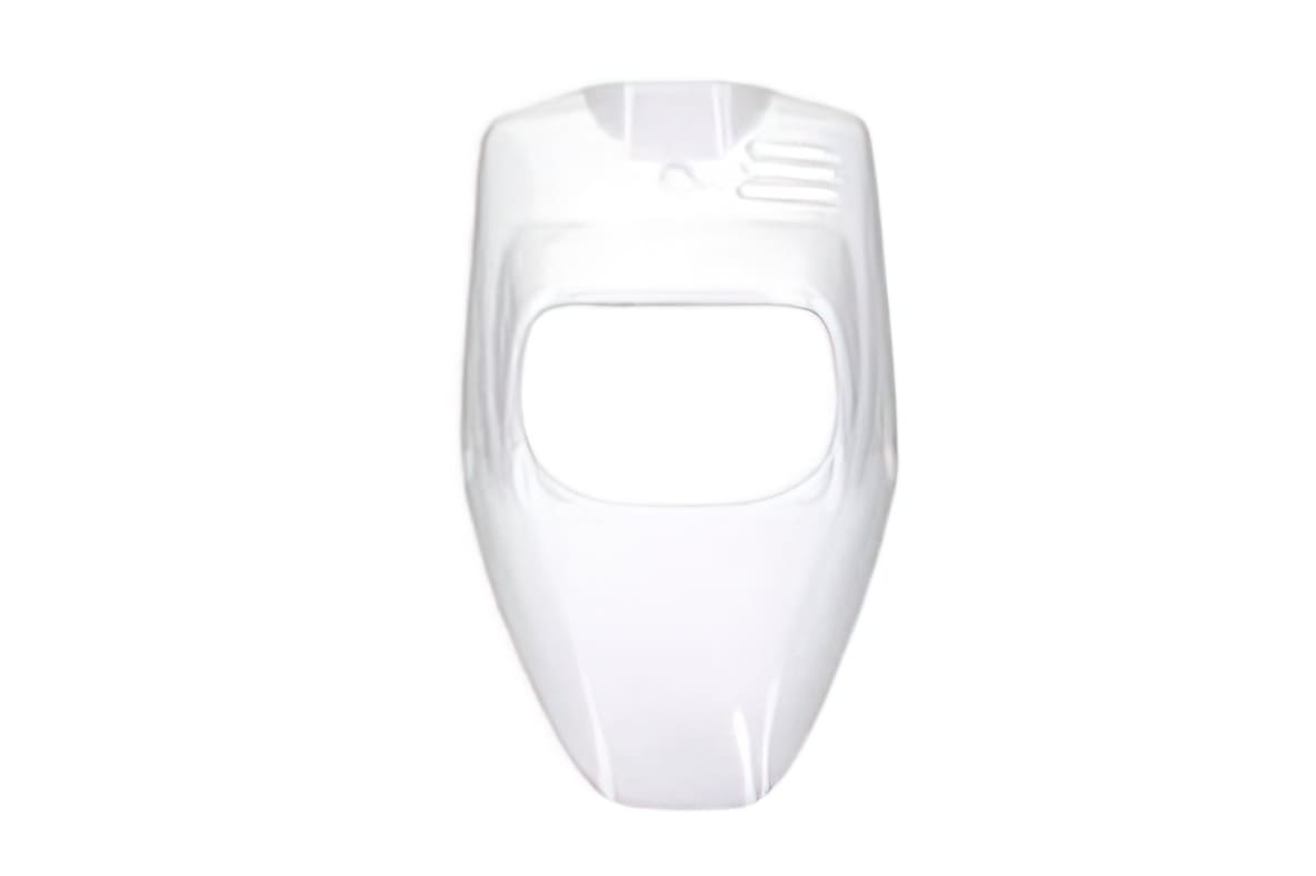 A366611 Front shield, MBK Booster / Yamaha BW's, white