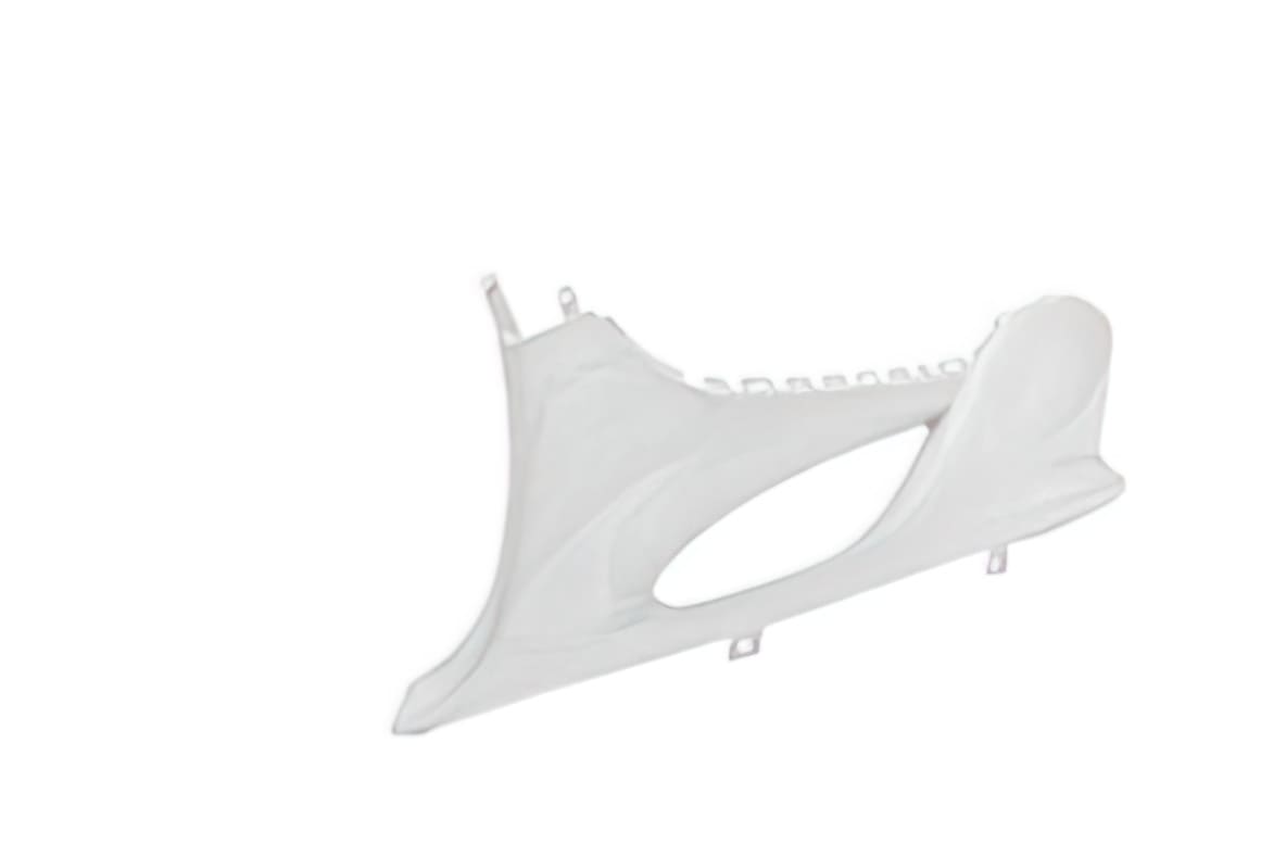 A366867G Left side panel MBK Mach G/ Yamaha Jog R, white