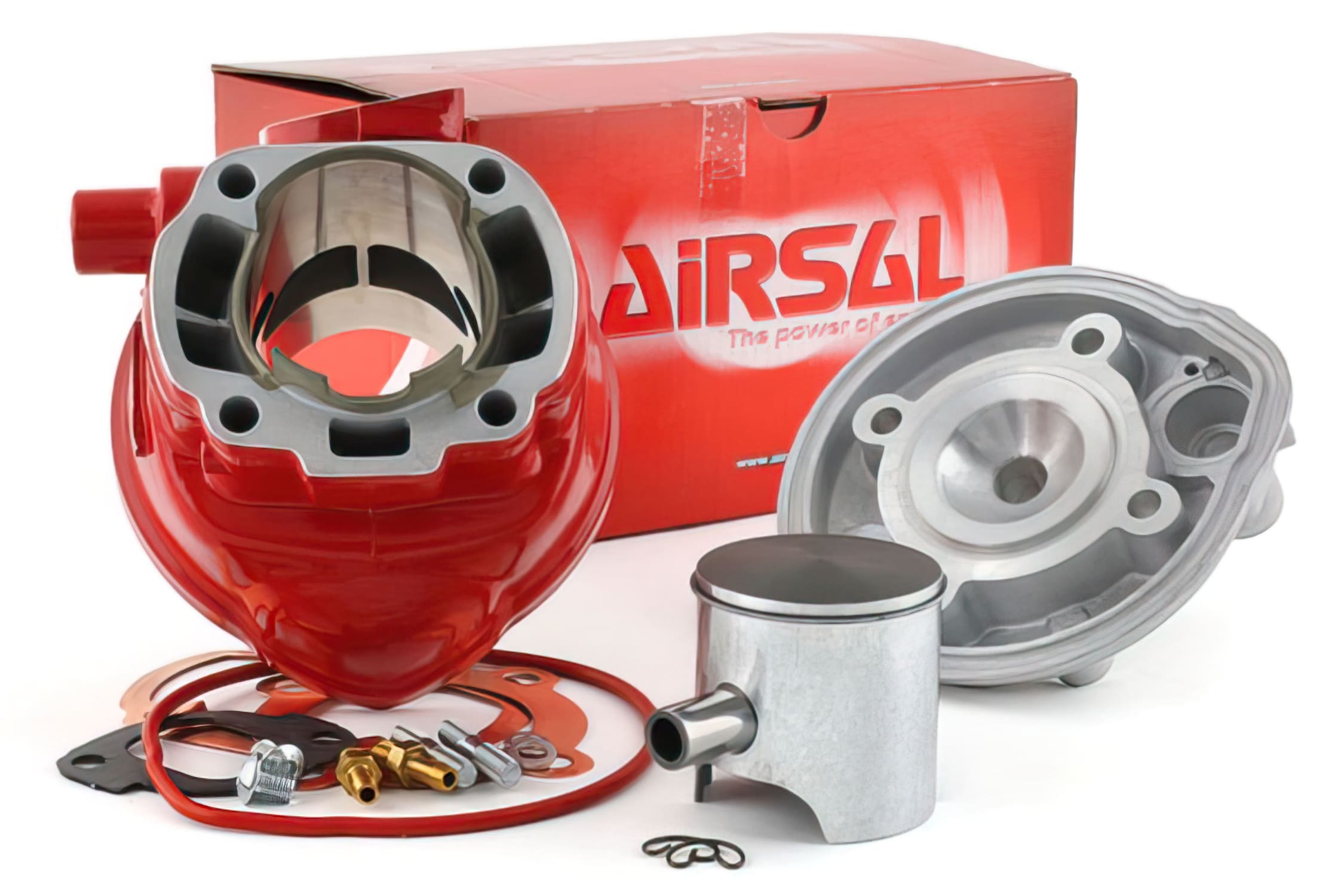 C010732476 Airsal Racing Xtrem 80cc Cylinder Kit, d=47.6mm, Minarelli Horizontal LC