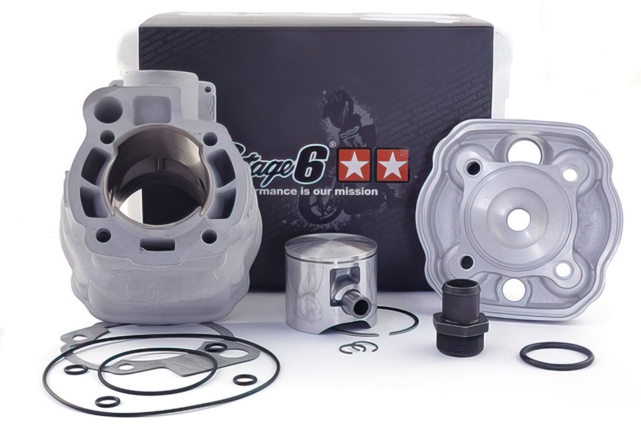 s6-7018810 77cc stage6 bigracing cylinder kit, minarelli am6 stage6 rt