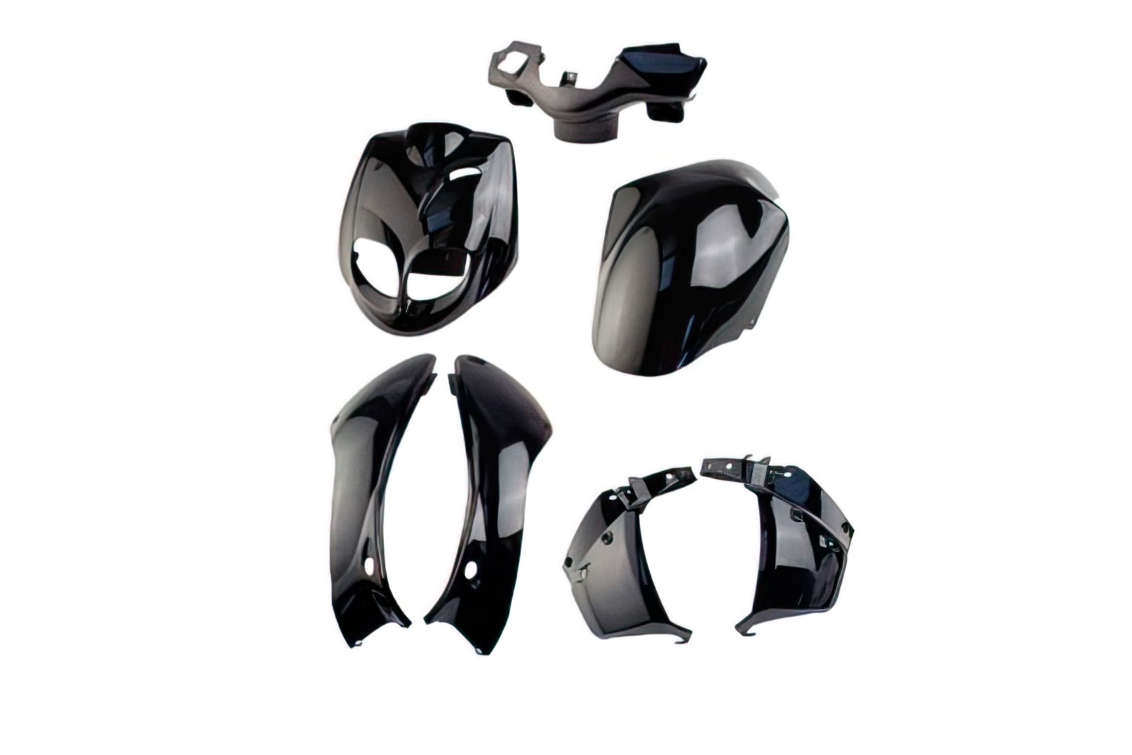 CGN476858 7-piece black fairing kit for Peugeot Trekker