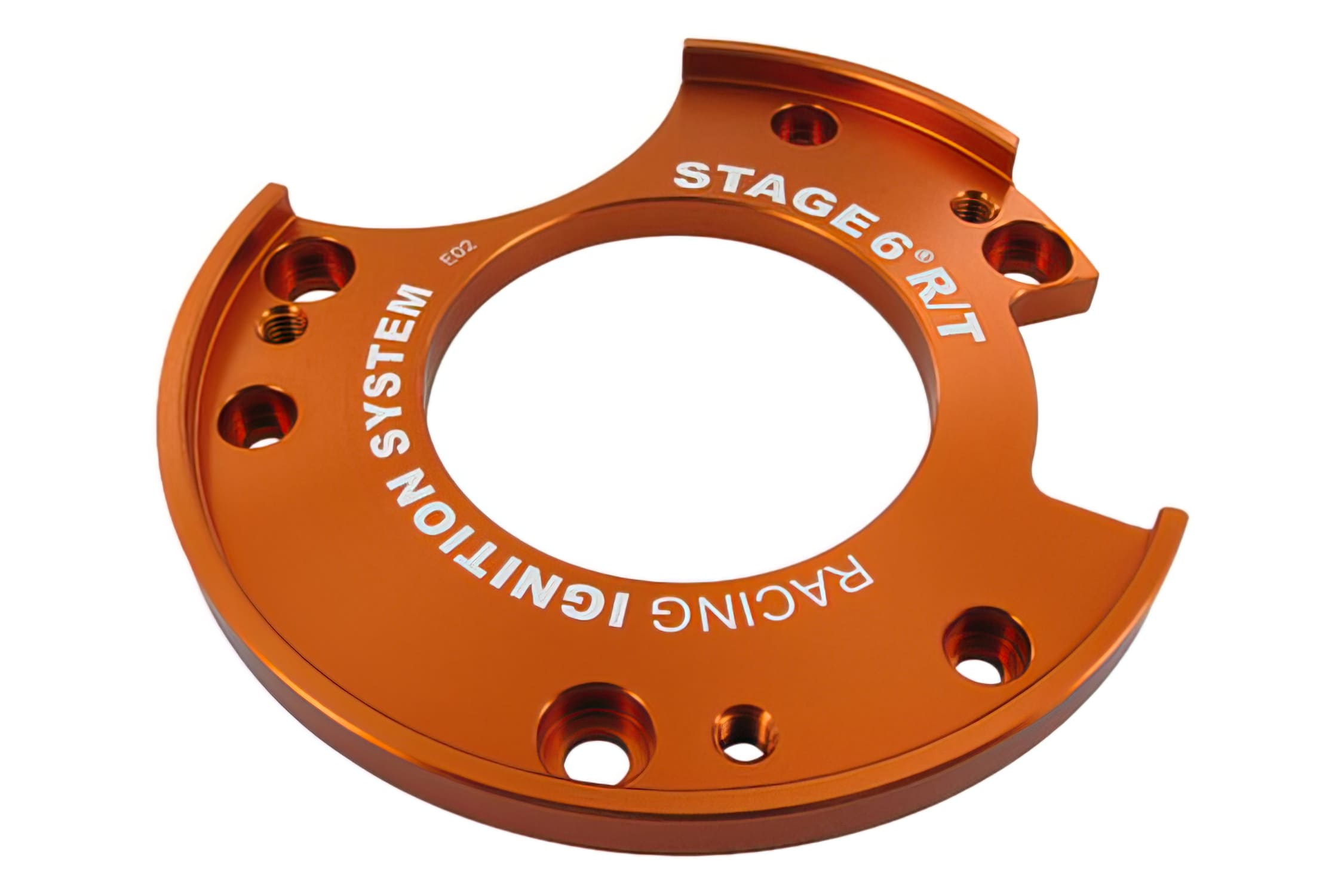 S6-45ET013 Basetta Supporto Statore Stage6 R/T per Accensione a Rotore Interno AM6 / Derbi