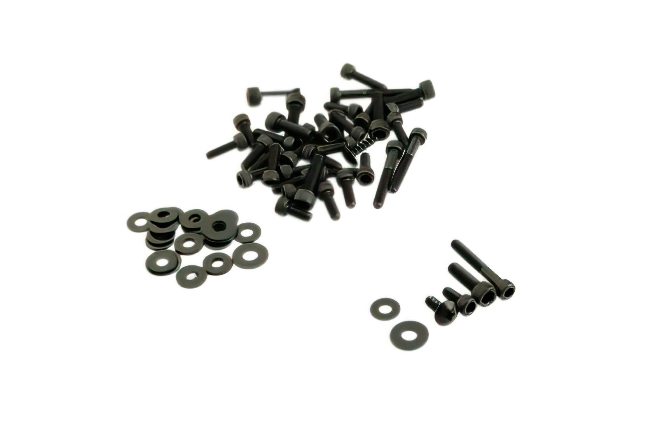 CGN455397 Deco Screw Set, black, Peugeot Speedfight