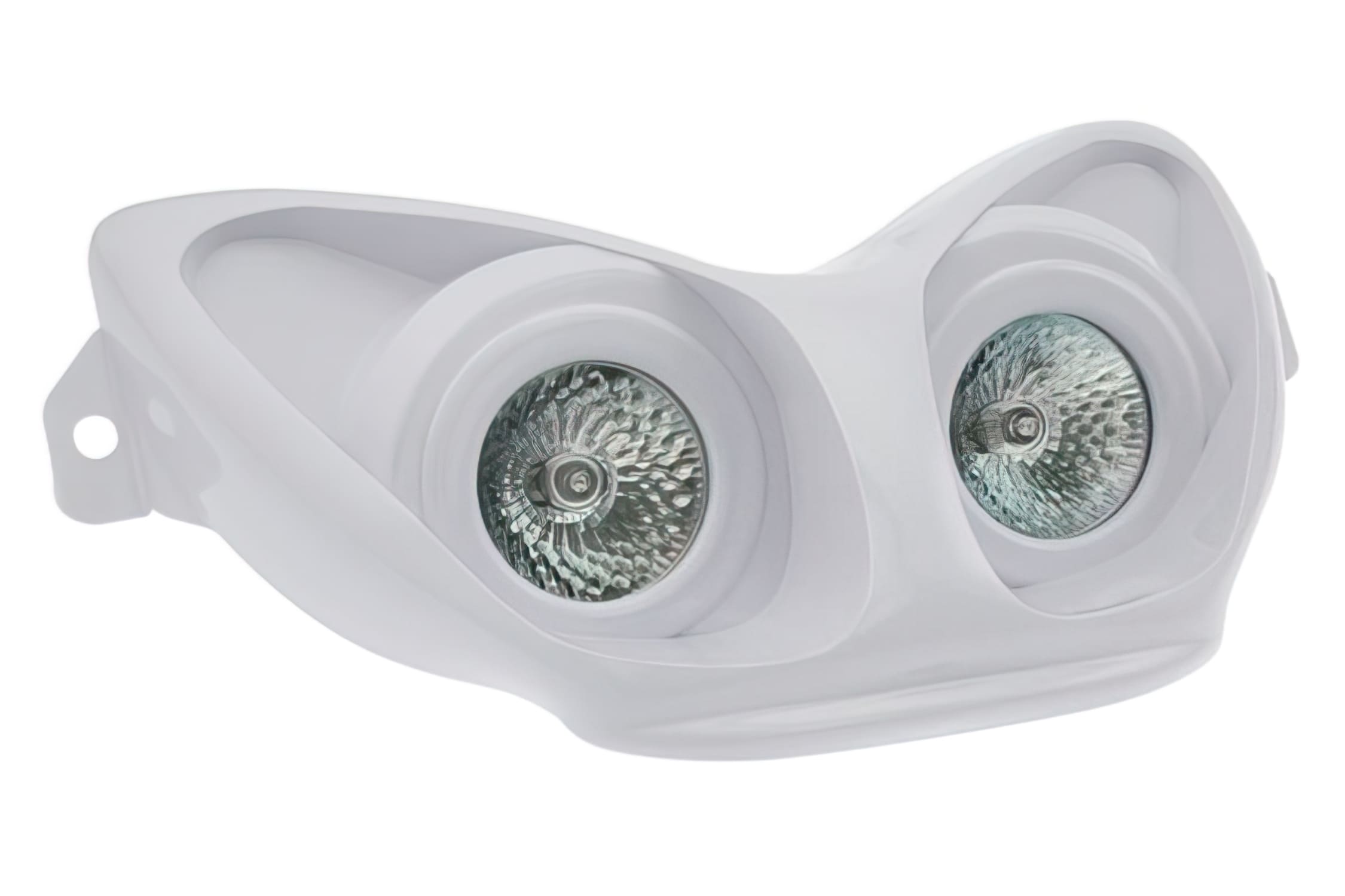 STR-608.22/WH STR8 Double Headlight Mask, Aerox/Nitro