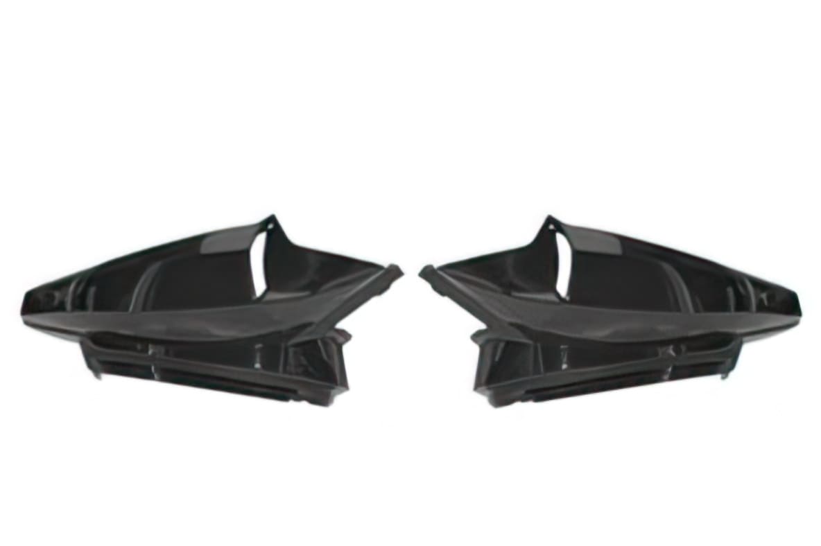 A366160A Side panels right/left, MBK Booster/Yamaha BW´s, black unpainted