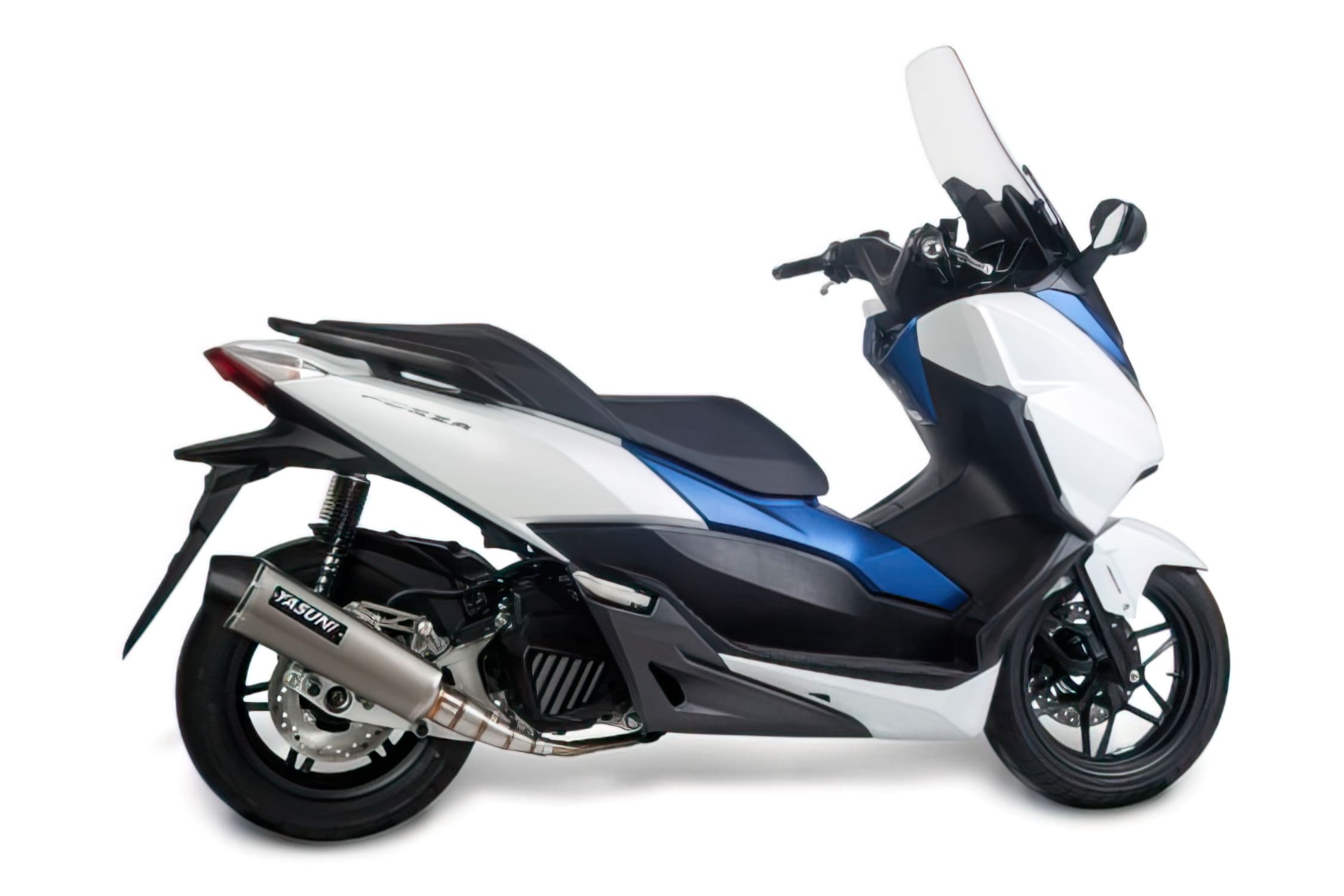 YAS657 Marmitta Yasuni 4 Titanium Look Honda Forza 300cc