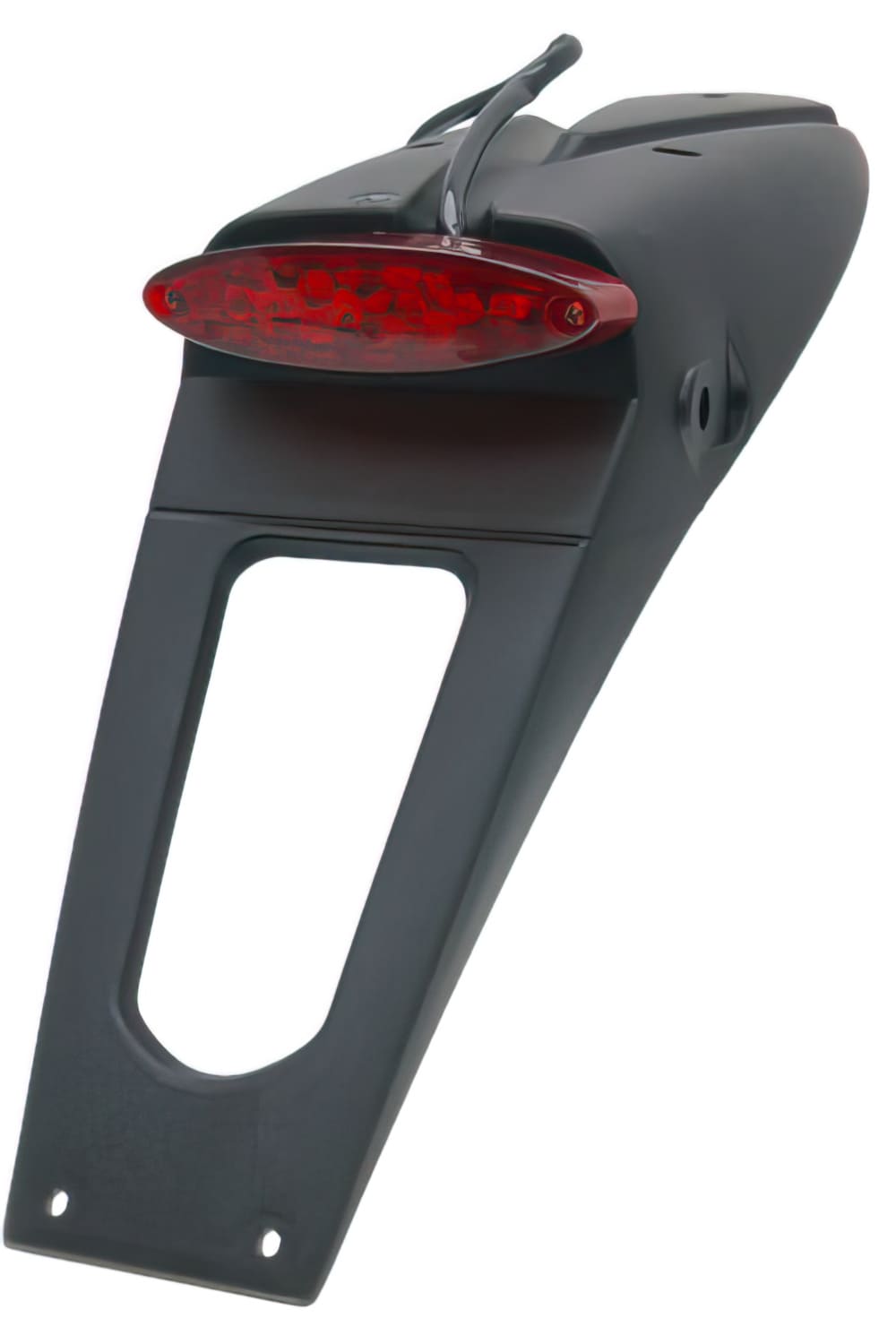 EKP-136170 Enduro License Plate Holder with Red LED Light CE Approved