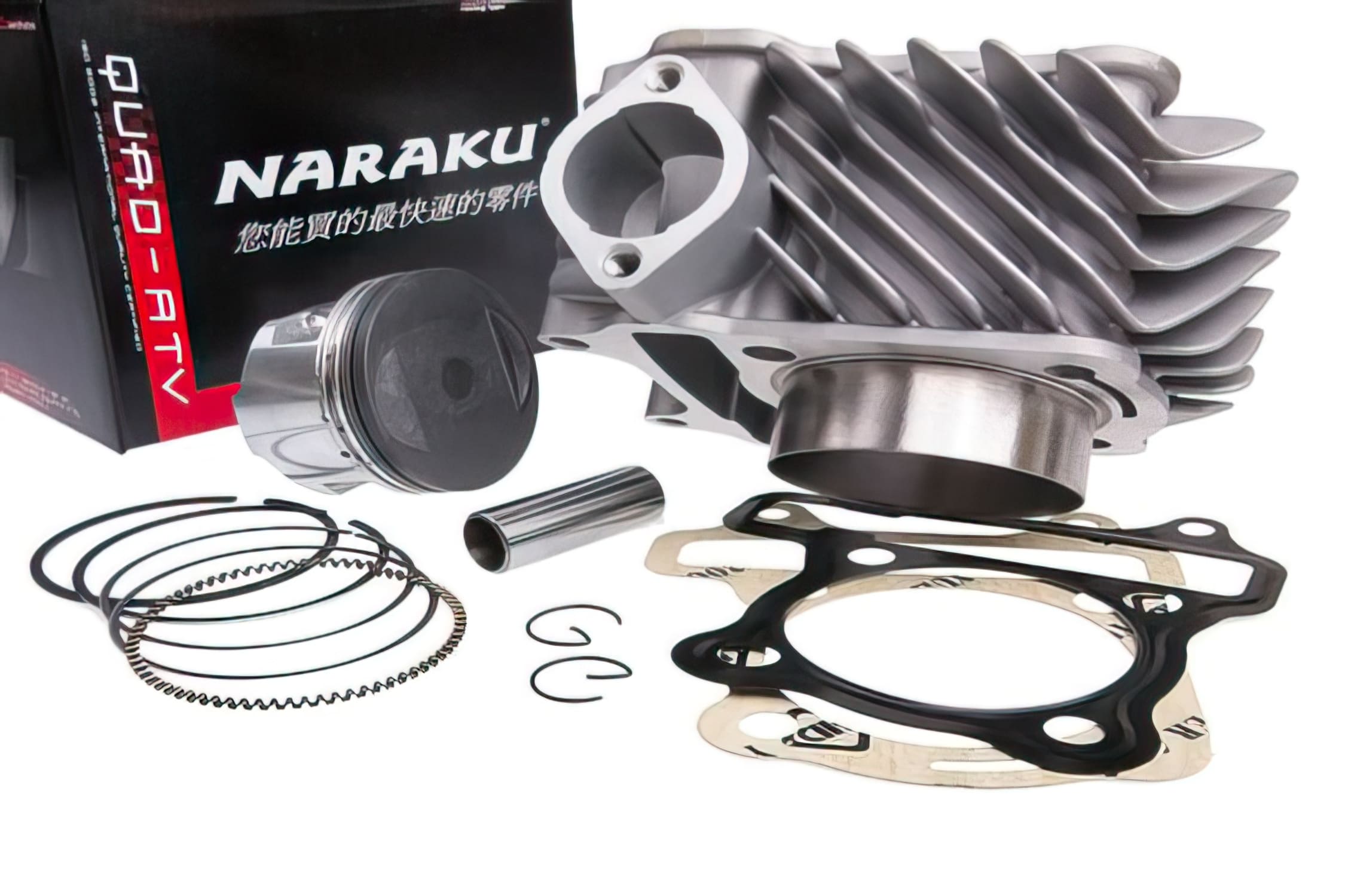 NK600.03 Naraku Cylinder Kit 160cc, d=58,5mm, GY6, like Kymco Hero 125/180, Agility 125, Baotian BT125T