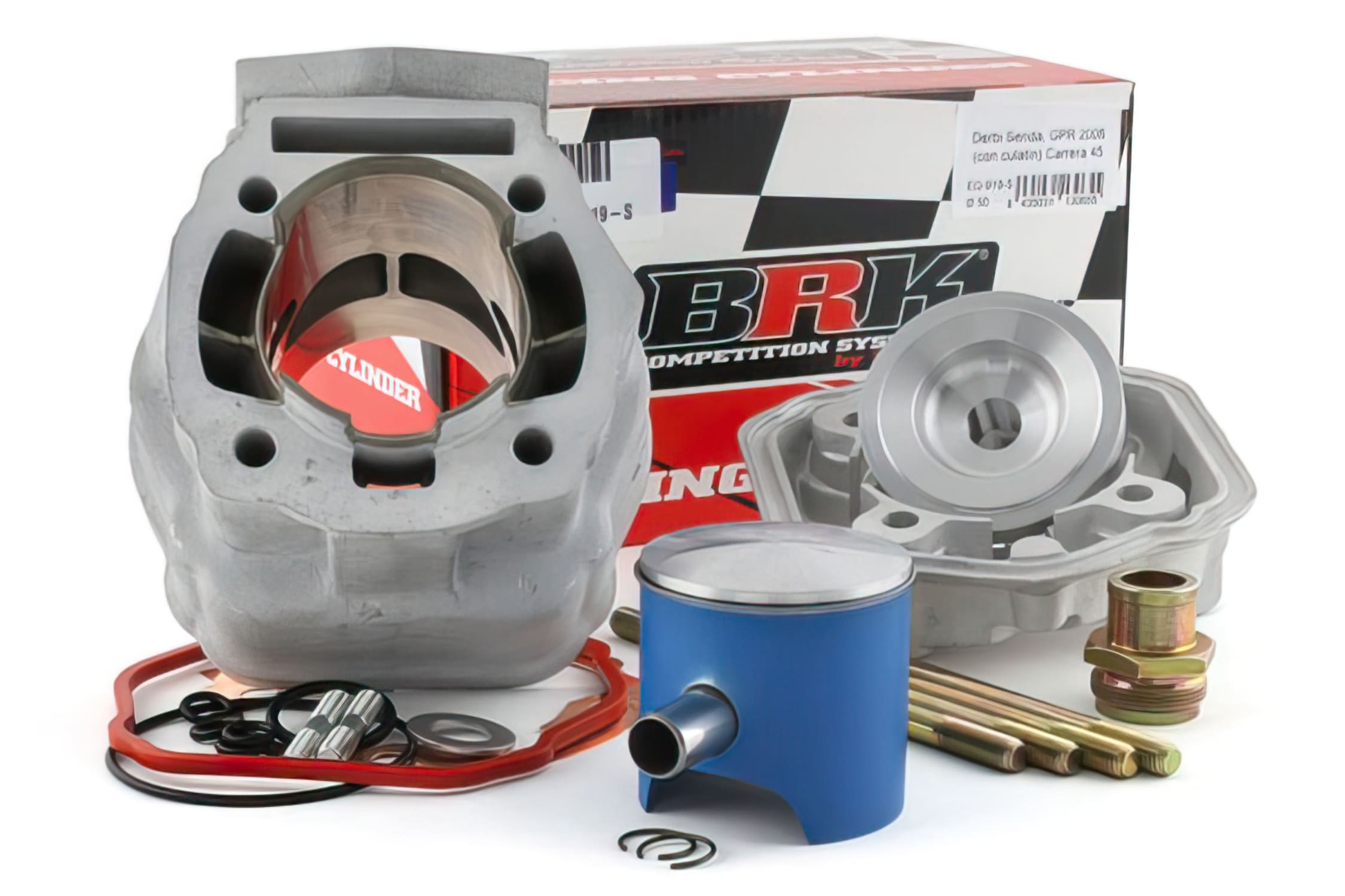 BRK-EQ-919-S Barikit Racing Cylinder Kit 88cc Racing Carrera 45 Derbi Euro3/ Euro 4 (D50B0)