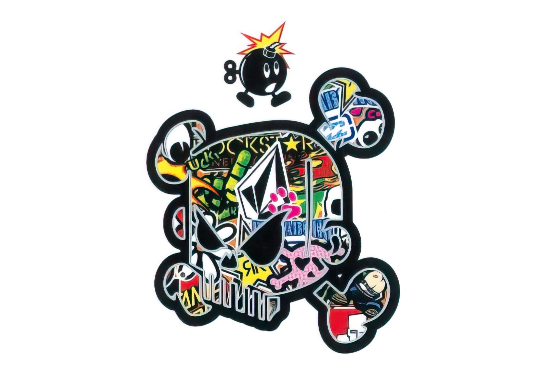 SP-050259 Skull Sticker Bomb