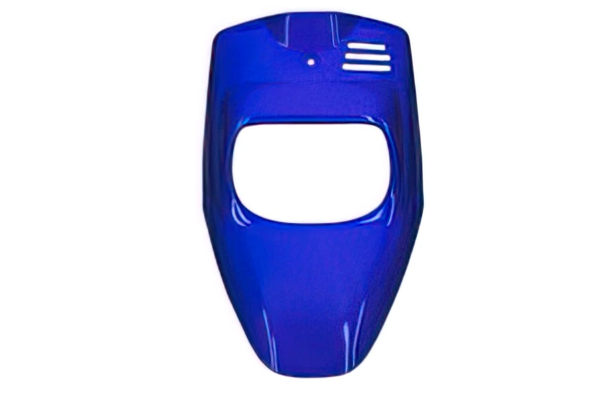 A366200C Front shield MBK Booster/Yamaha BW's, metallic blue