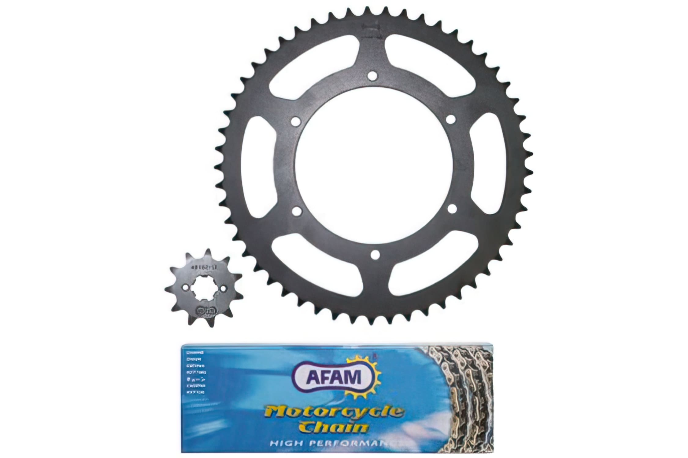 CGN482389 Kit Trasmissione Catena Afam Z=12x53 Aprilia RS/RX/RS4 dal ‘06 al 2010