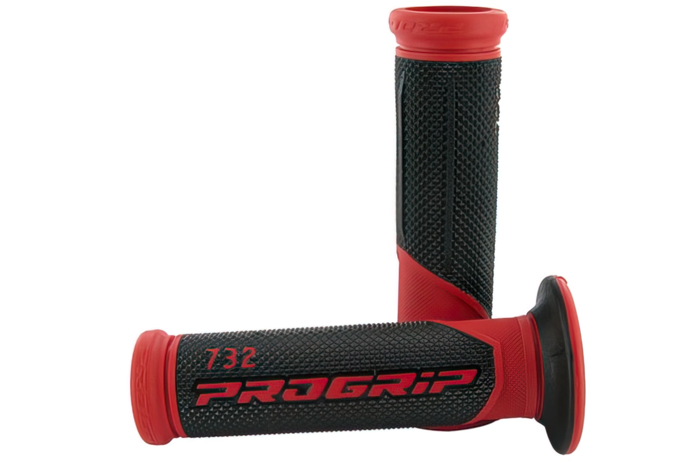 PG732-02 ProGrip Manopole „732“; nero/rosso