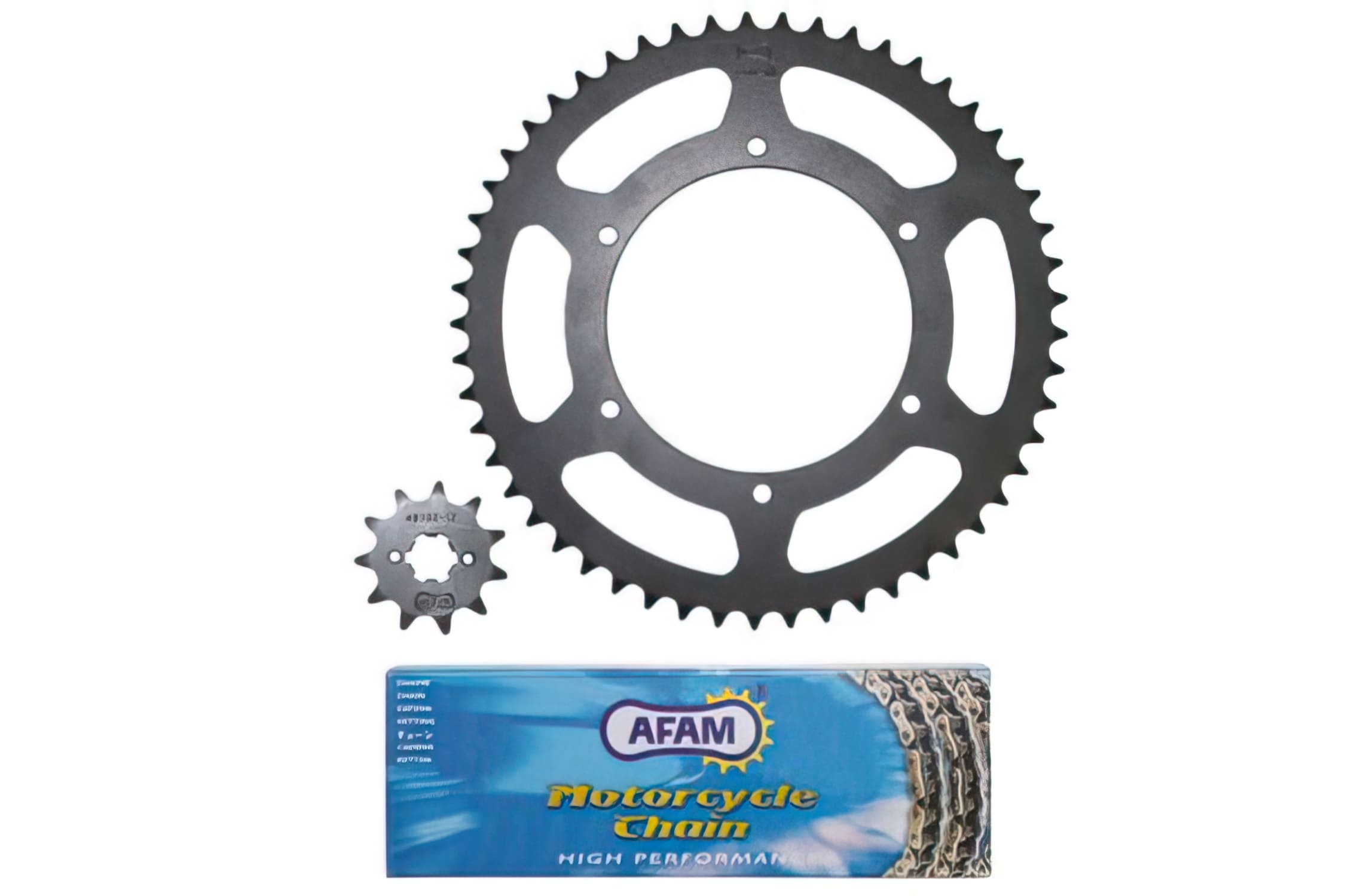 AFAM80 Chain Transmission Kit Afam 12x53 - 420 Derbi GPR / Senda X-Treme