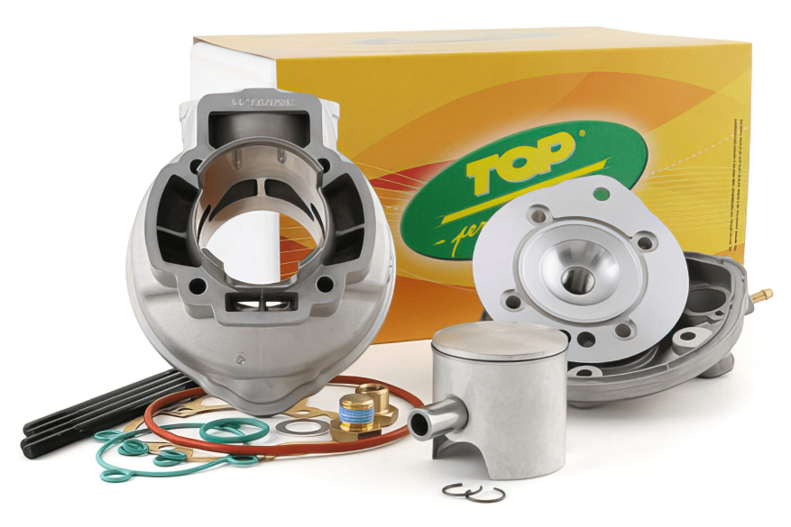 9929800 gruppo termico top tpr 77cc d.50 corsa 39,3 biella 85 piaggio h2o sp.12 alluminio per maxikit 9928390