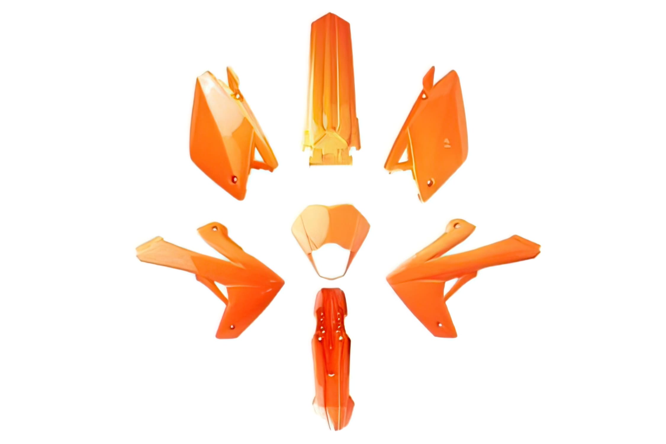 EKP-150364 Rieju MRT orange 7-piece fairing kit