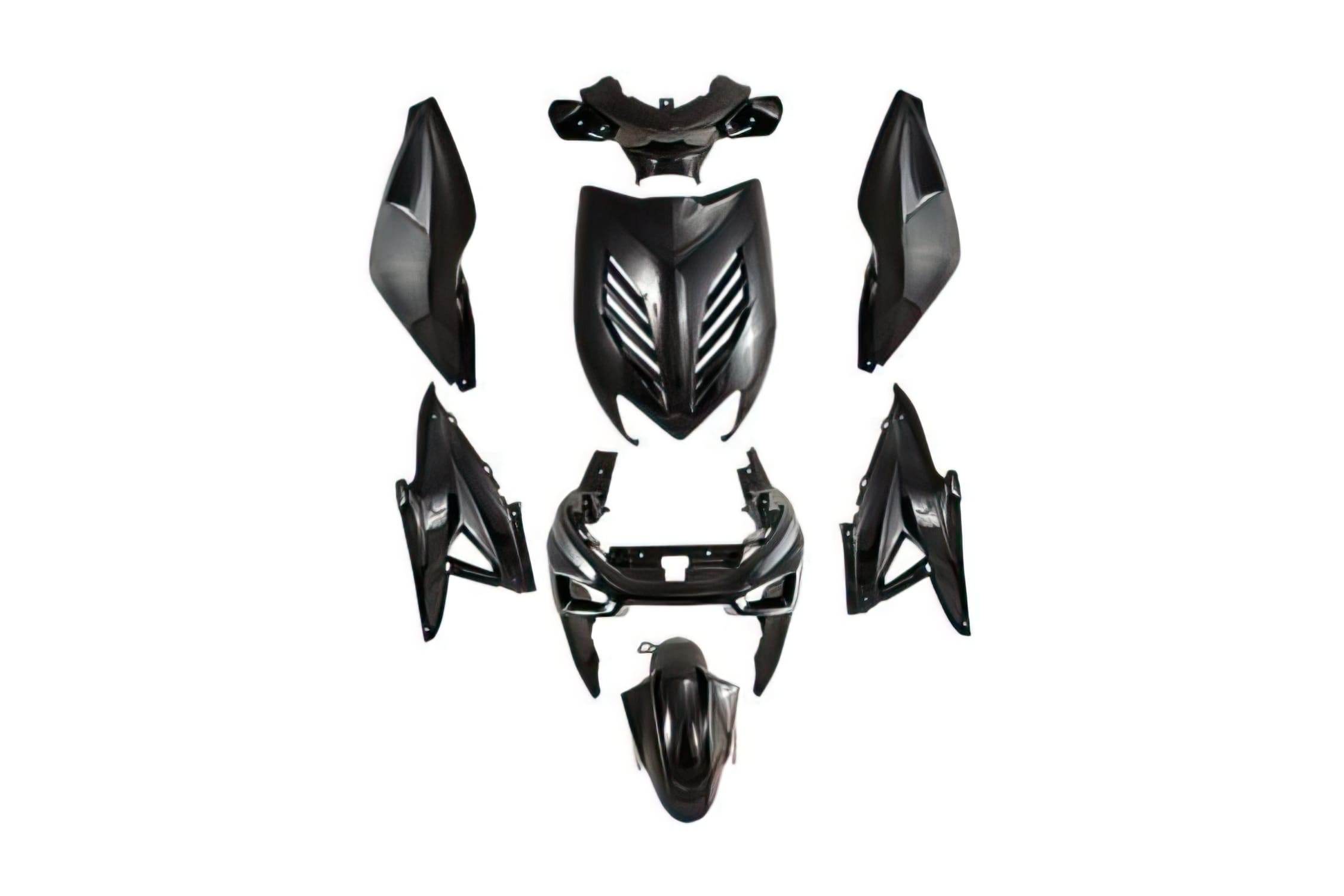 CGN467951 Fairing kit 8 pieces New design black Yamaha Aerox up to 2013