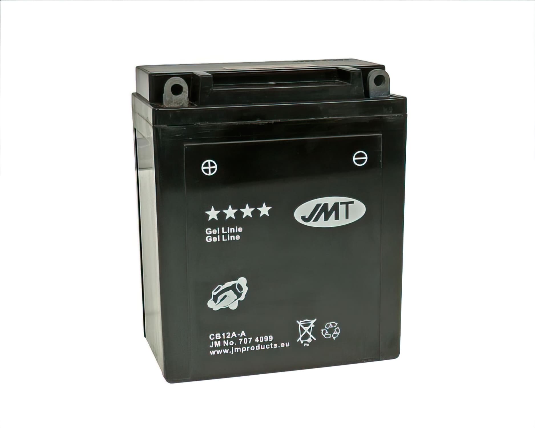 JMT19462 Batteria JMT Gel JMB12A-A Gel senza manutenzione - pronto per l'installazione