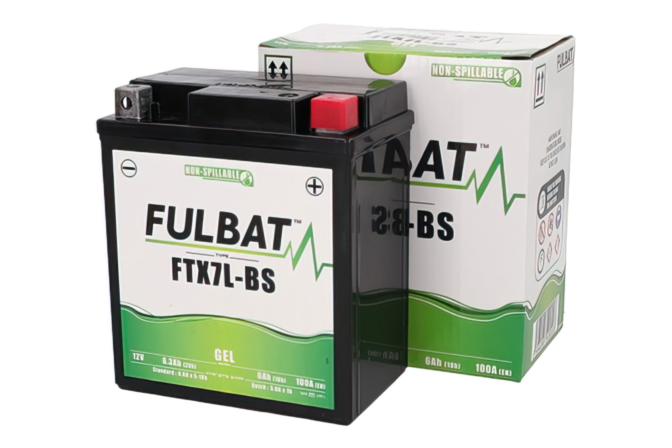 FB550920 Fulbat FTX7L-BS 12V - 6Ah Gel maintenance-free battery - ready to install