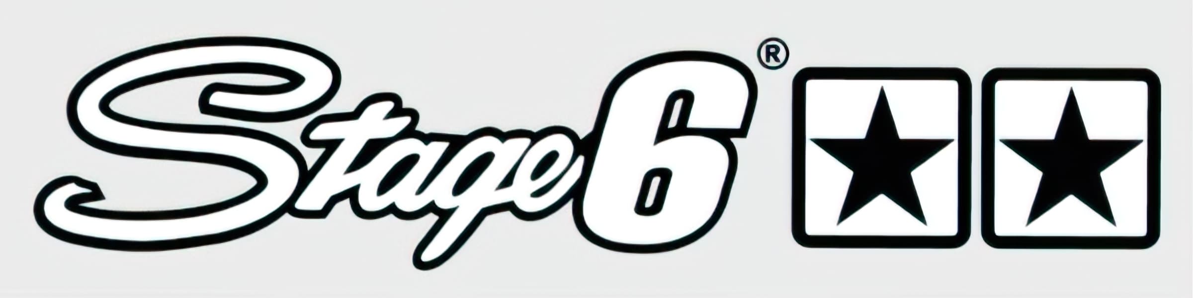 L-SASTAGE6/WH Sticker Stage6, white