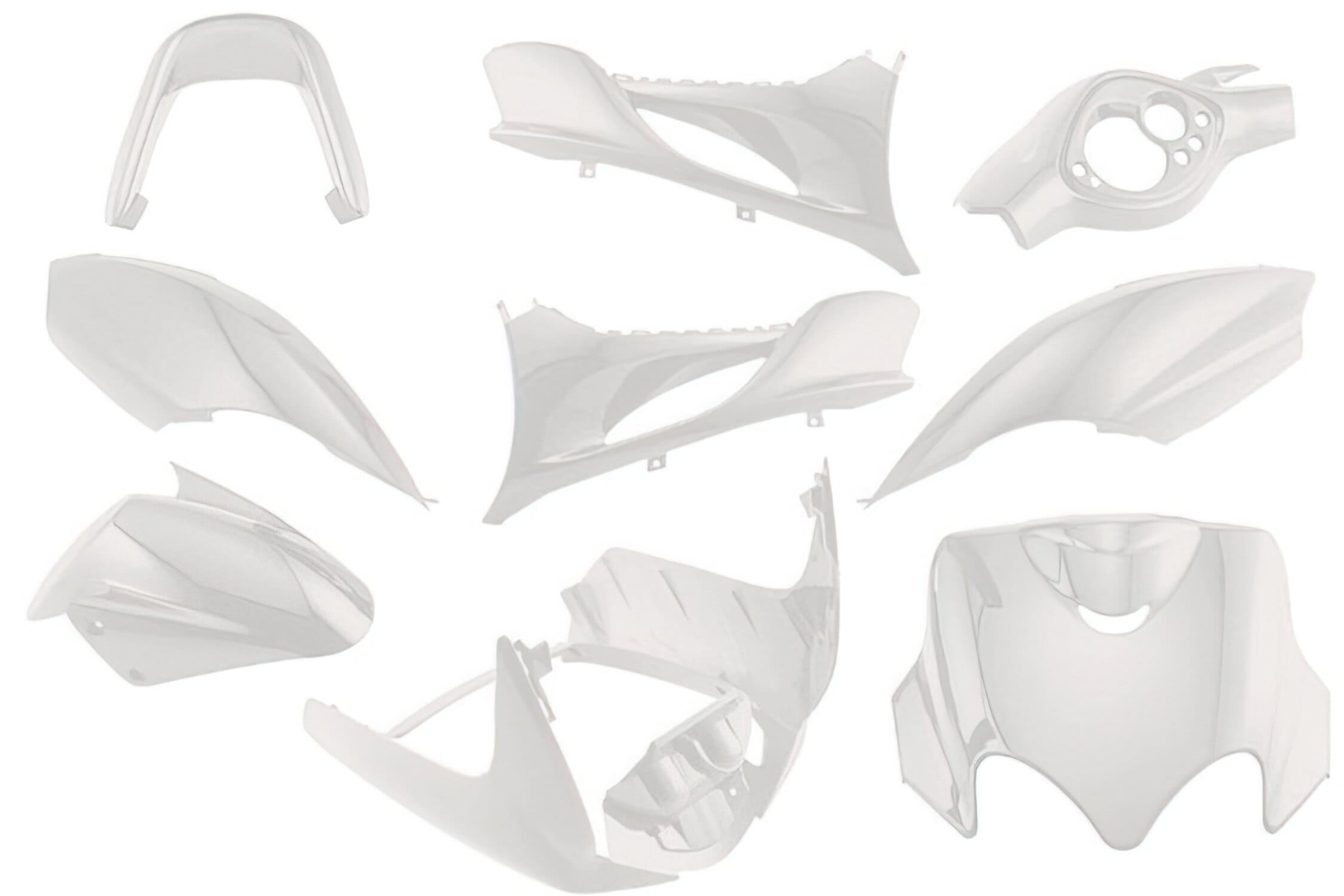 A366867 Yamaha Jog R 9-piece fairing kit white