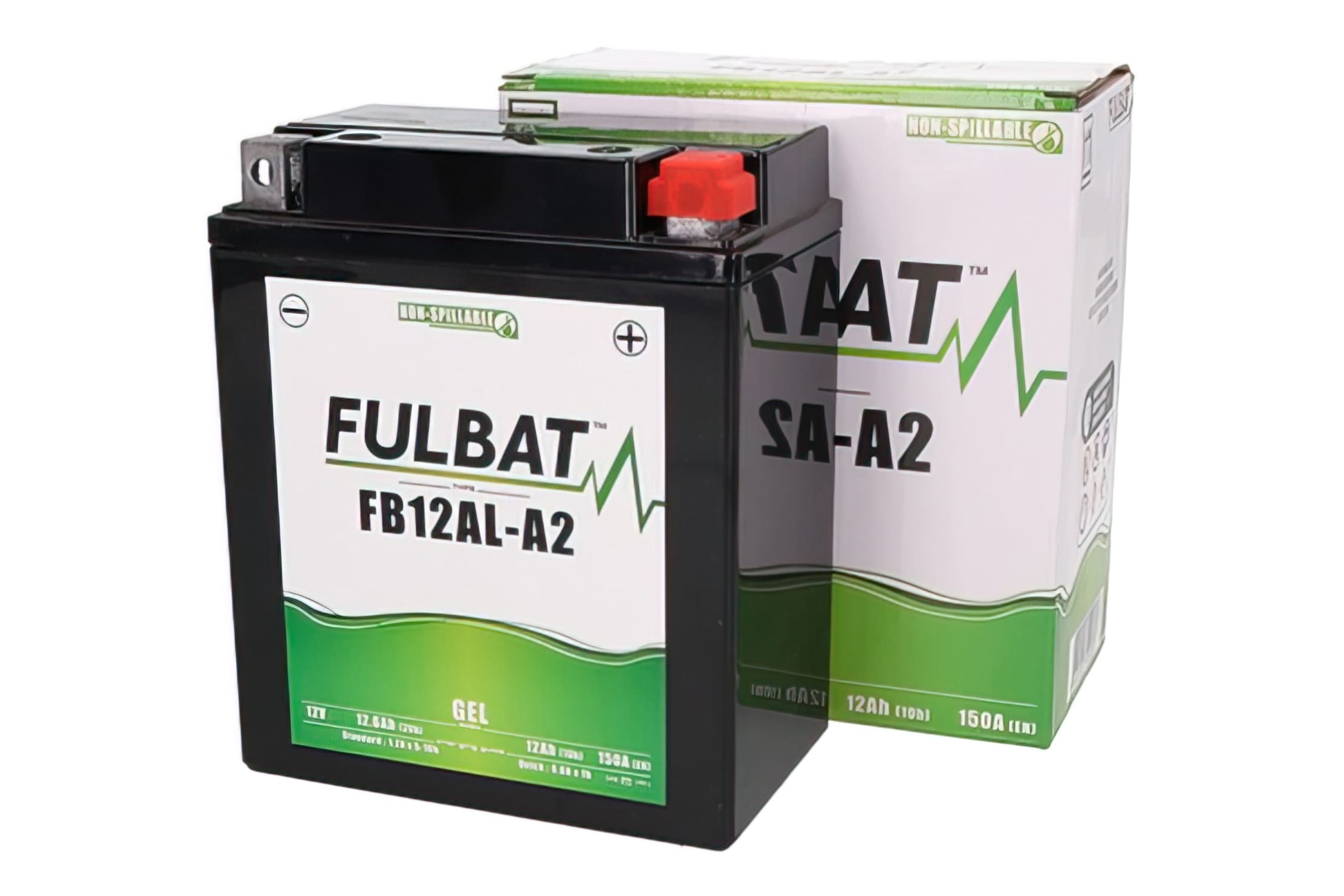 FB550926 Batteria Fulbat FB12AL-A2 12V - 12Ah Gel senza manutenzione - pronto per l'installazione