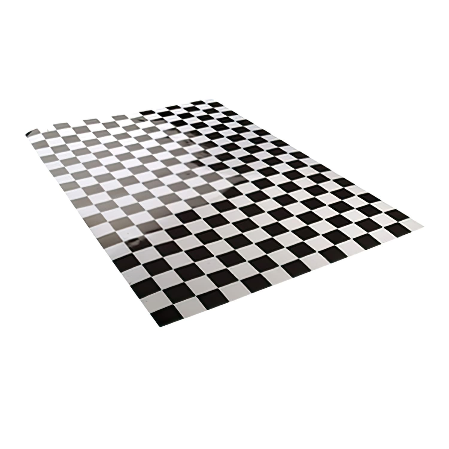 CGN293312 Checkerboard Sticker Sheet 20x24cm Black / White