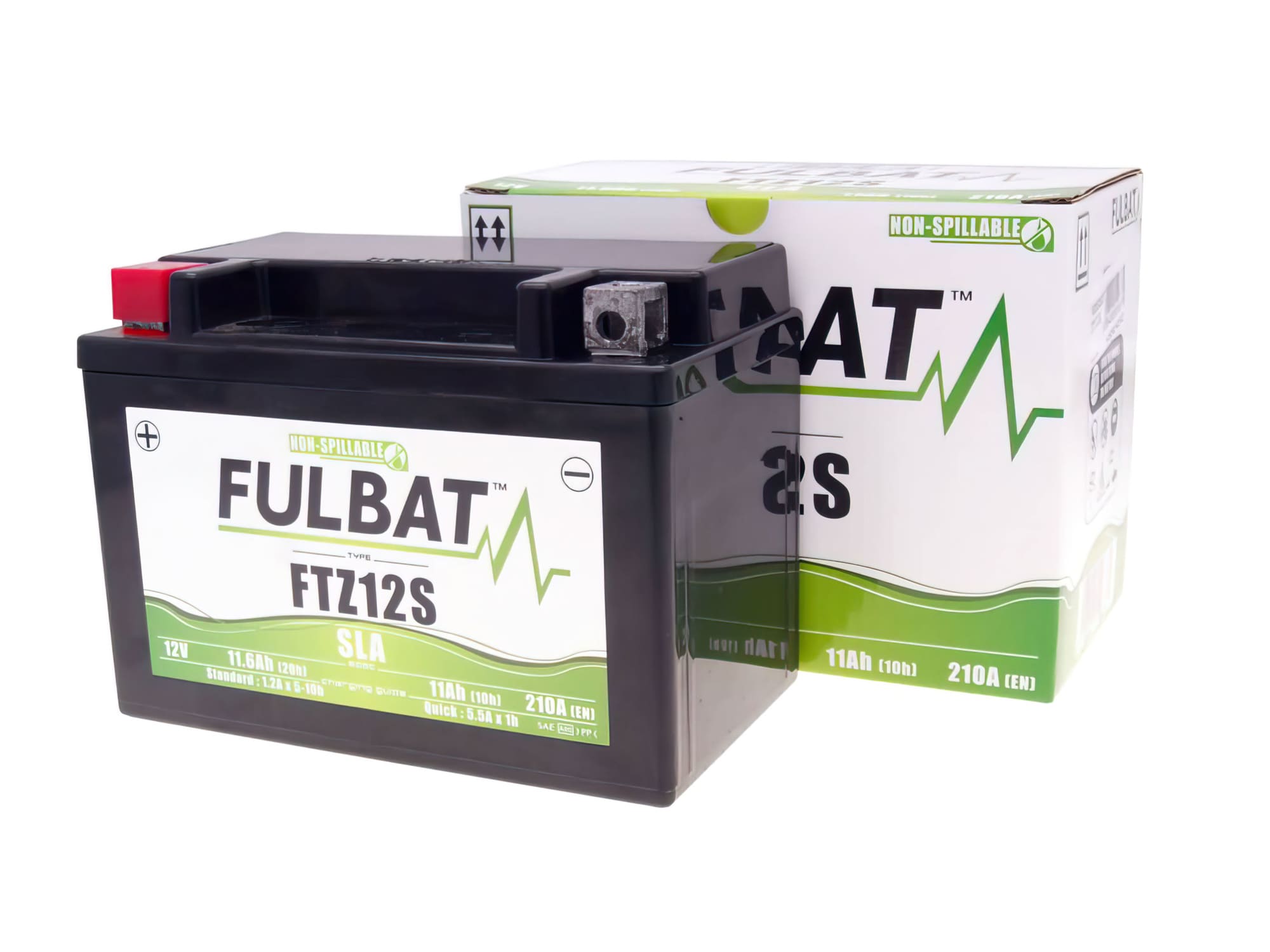 FB550637 Fulbat FTZ12S SLA (Gel) Maintenance-free battery - ready to install