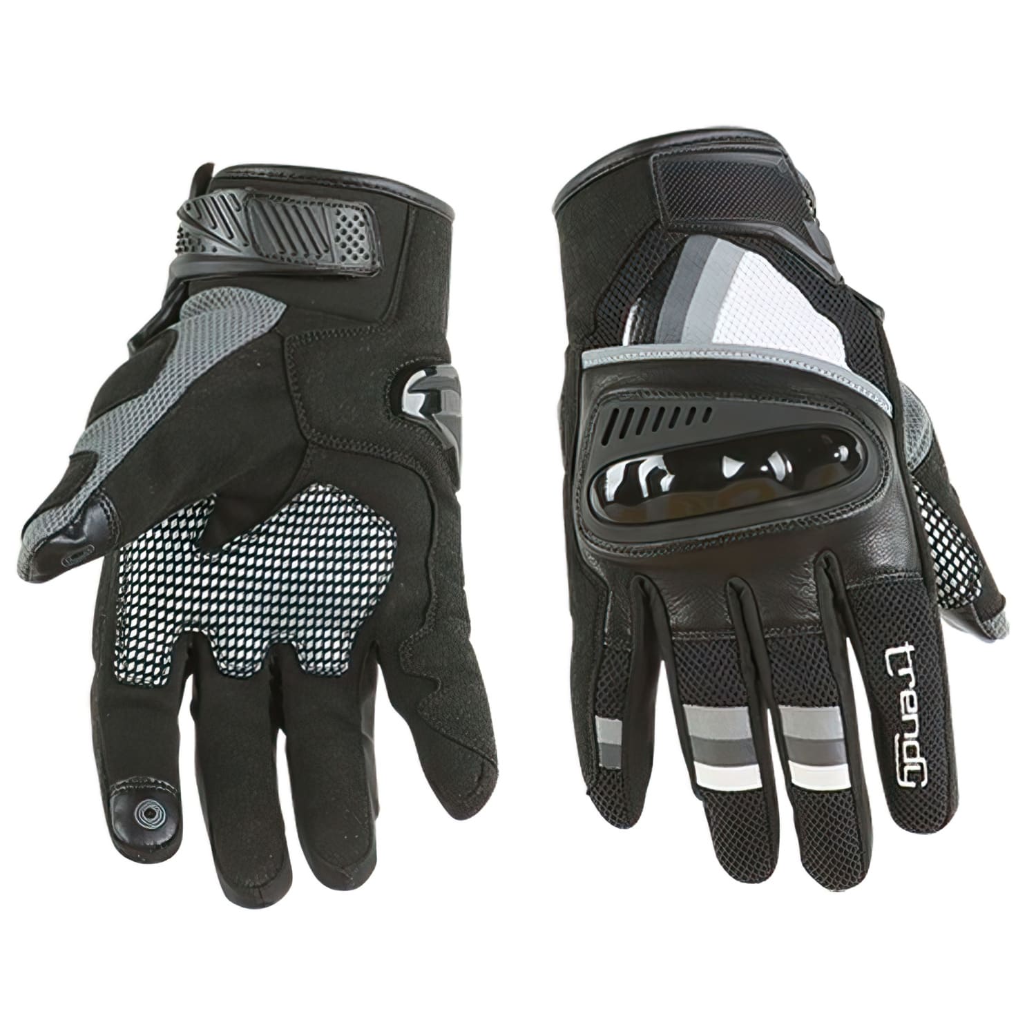 CGN507882 Trendy Ceara CE Summer Gloves Black / Grey XXXL