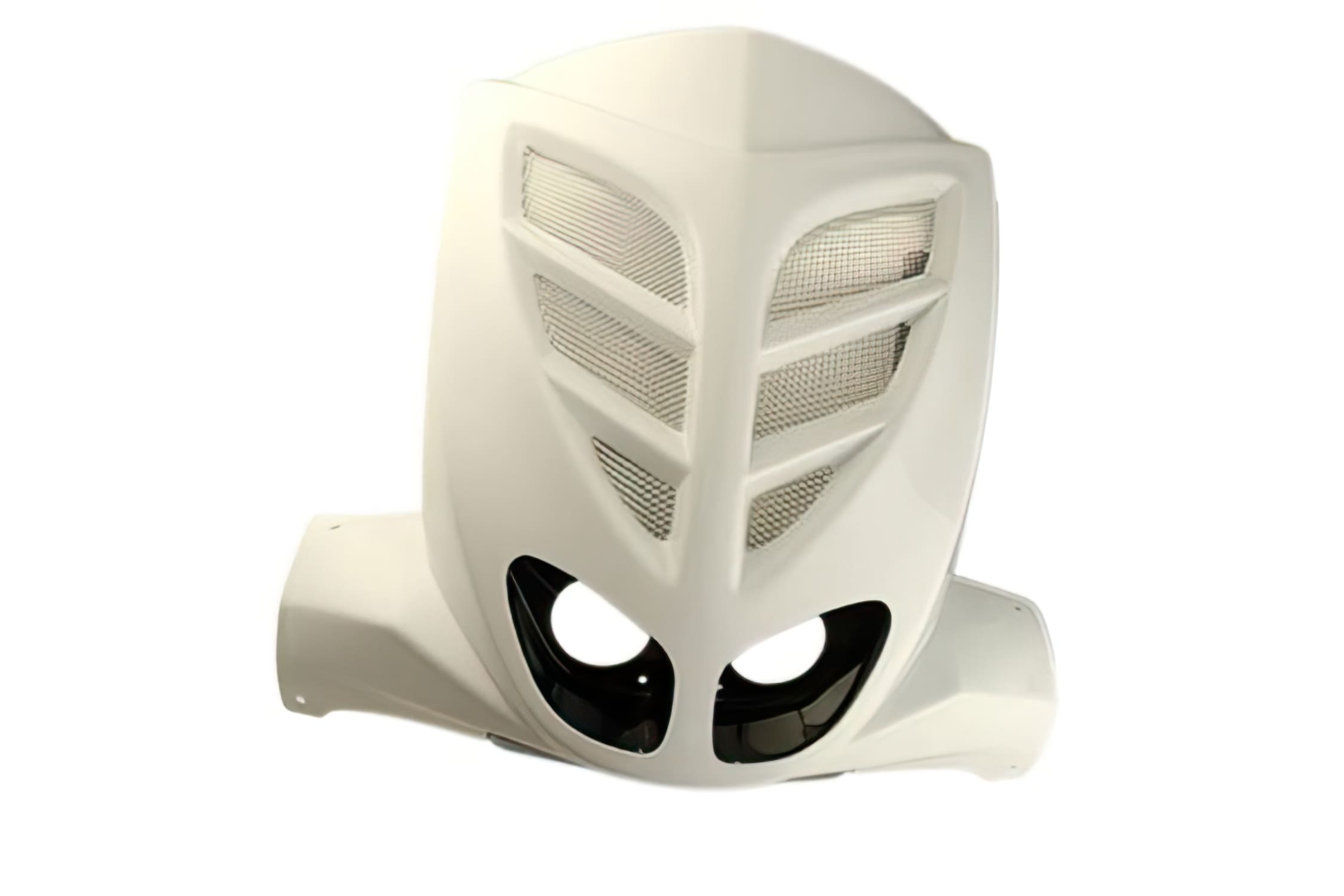 L-BCD612 BCD Xtrem Front Mask / Shield White MBK Stunt / Yamaha Slider