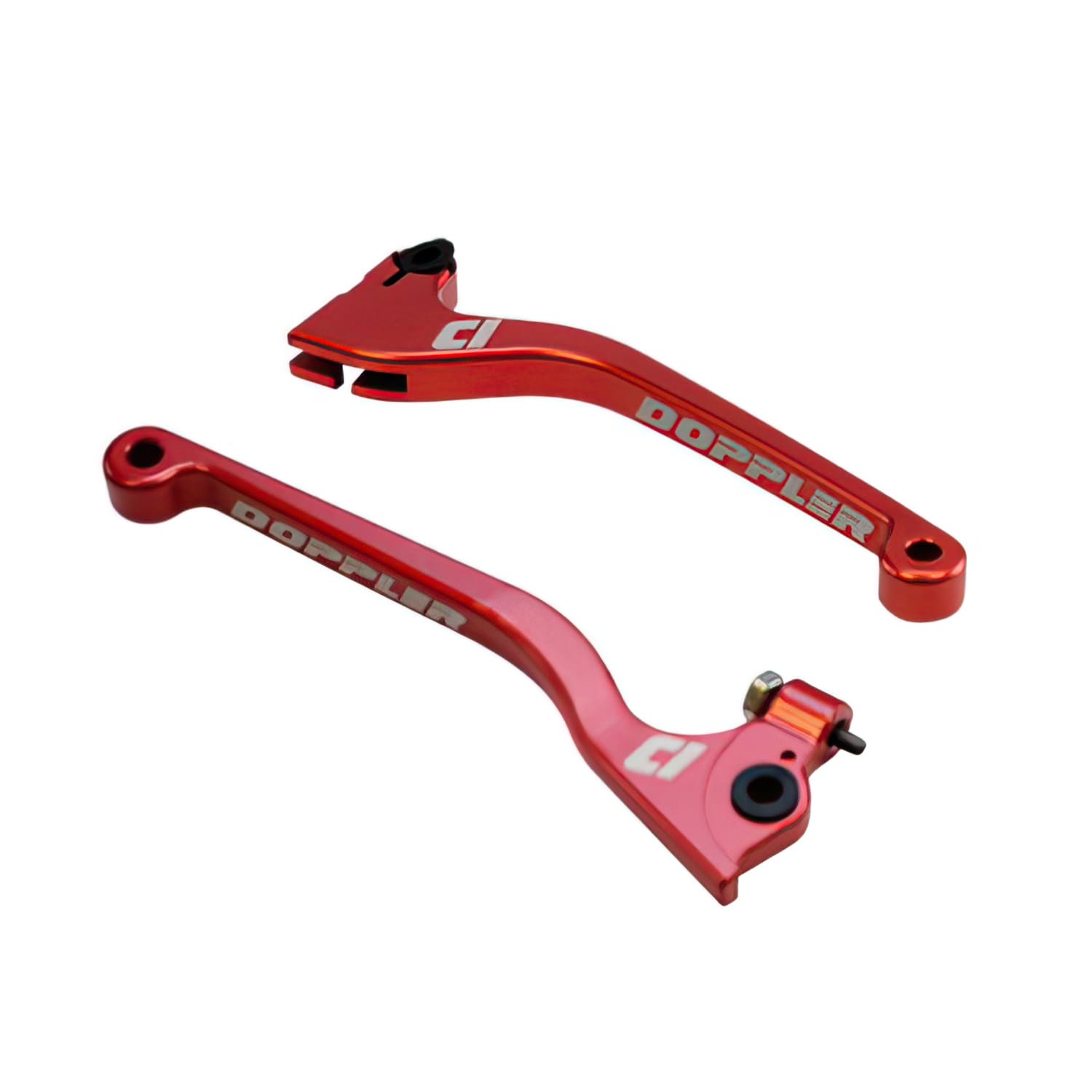 CGN503855 Brake / Clutch Lever (PR) Doppler CNC red Derbi Senda X-TREM