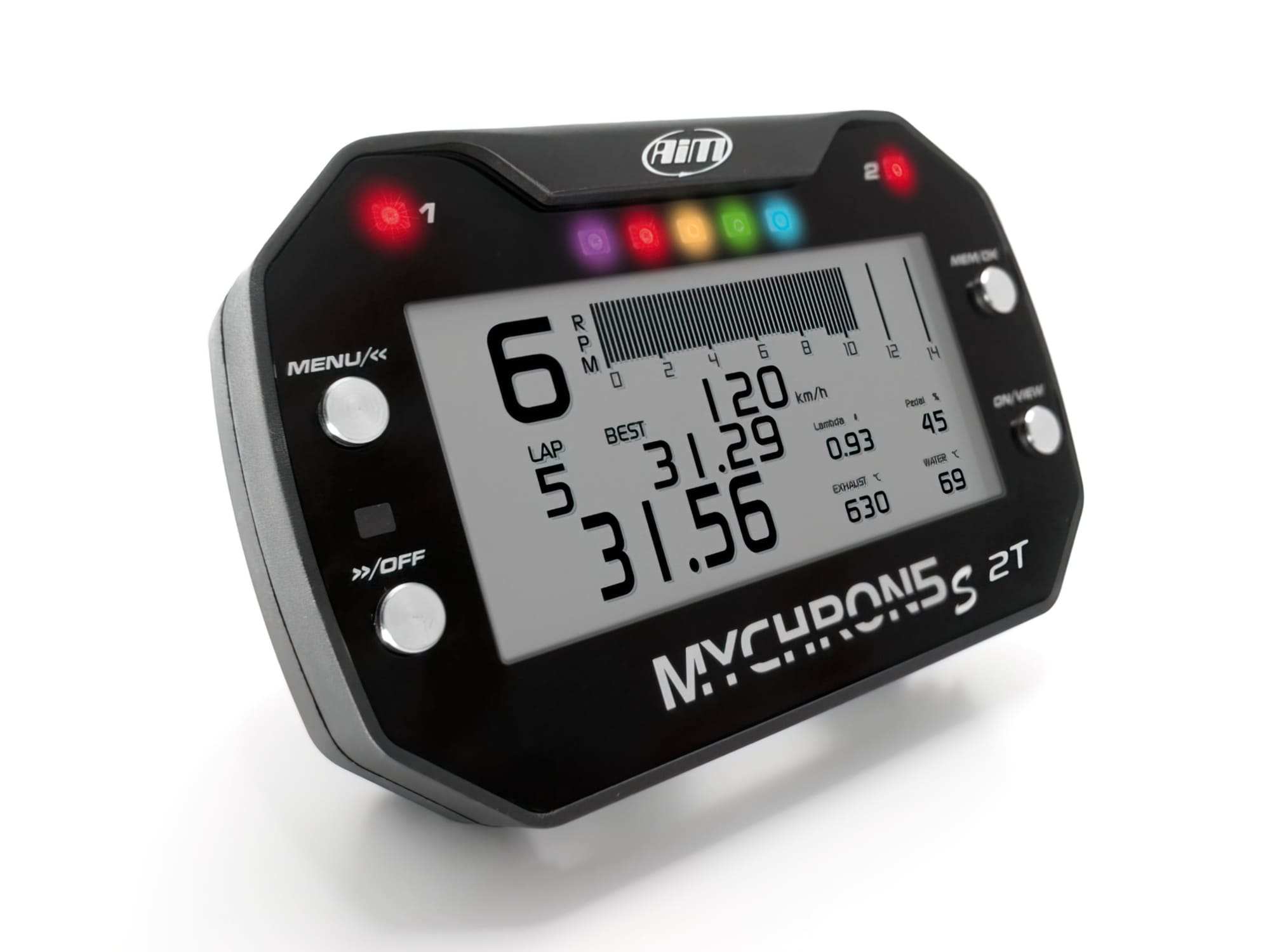 M5S-2T-W Telemetria MyChron 5 S 2T con 1 sensore temperatura acqua