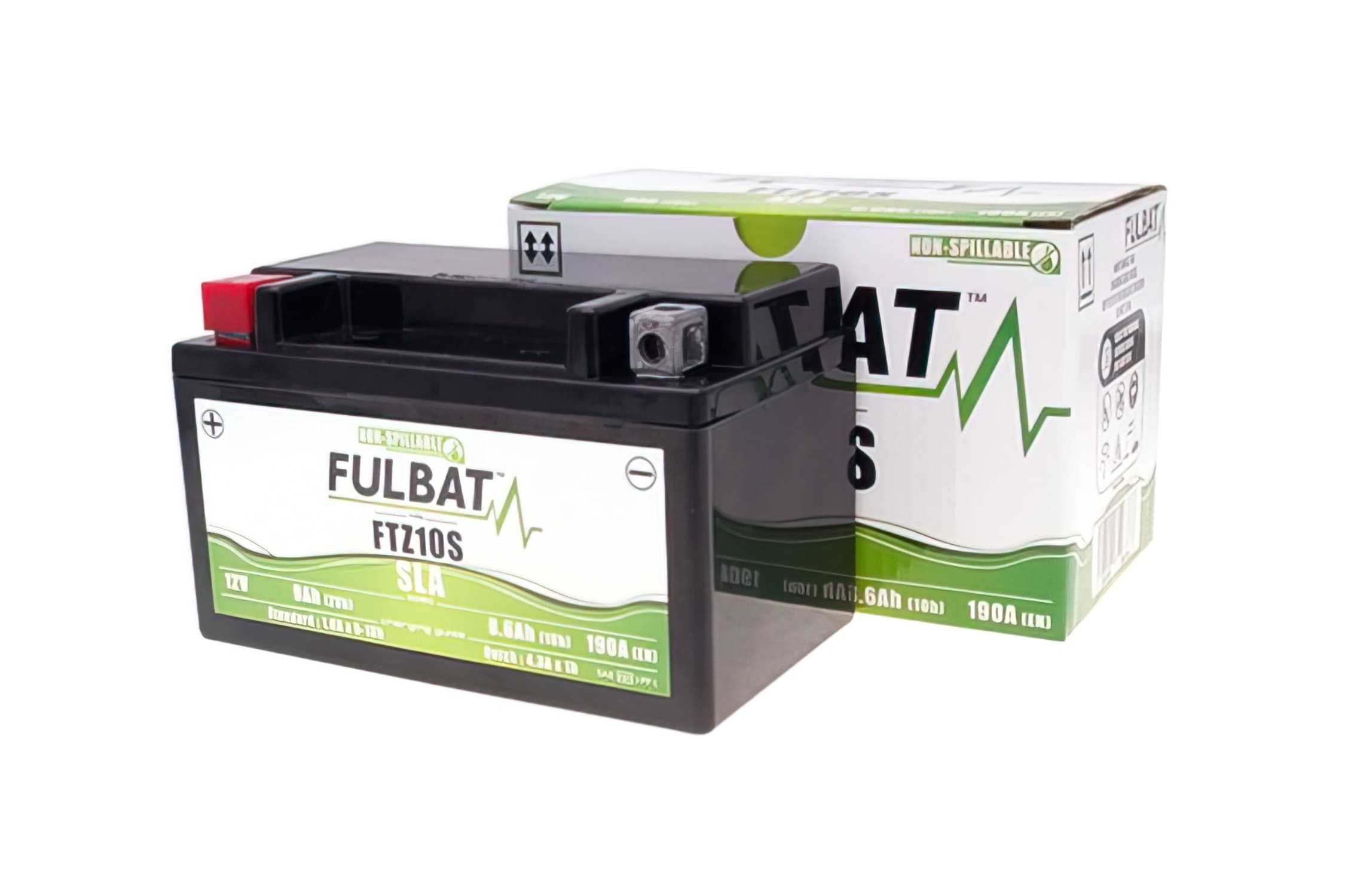 FB550636 Fulbat FTZ10S 12V - 8.6Ah Gel maintenance-free battery - ready to install