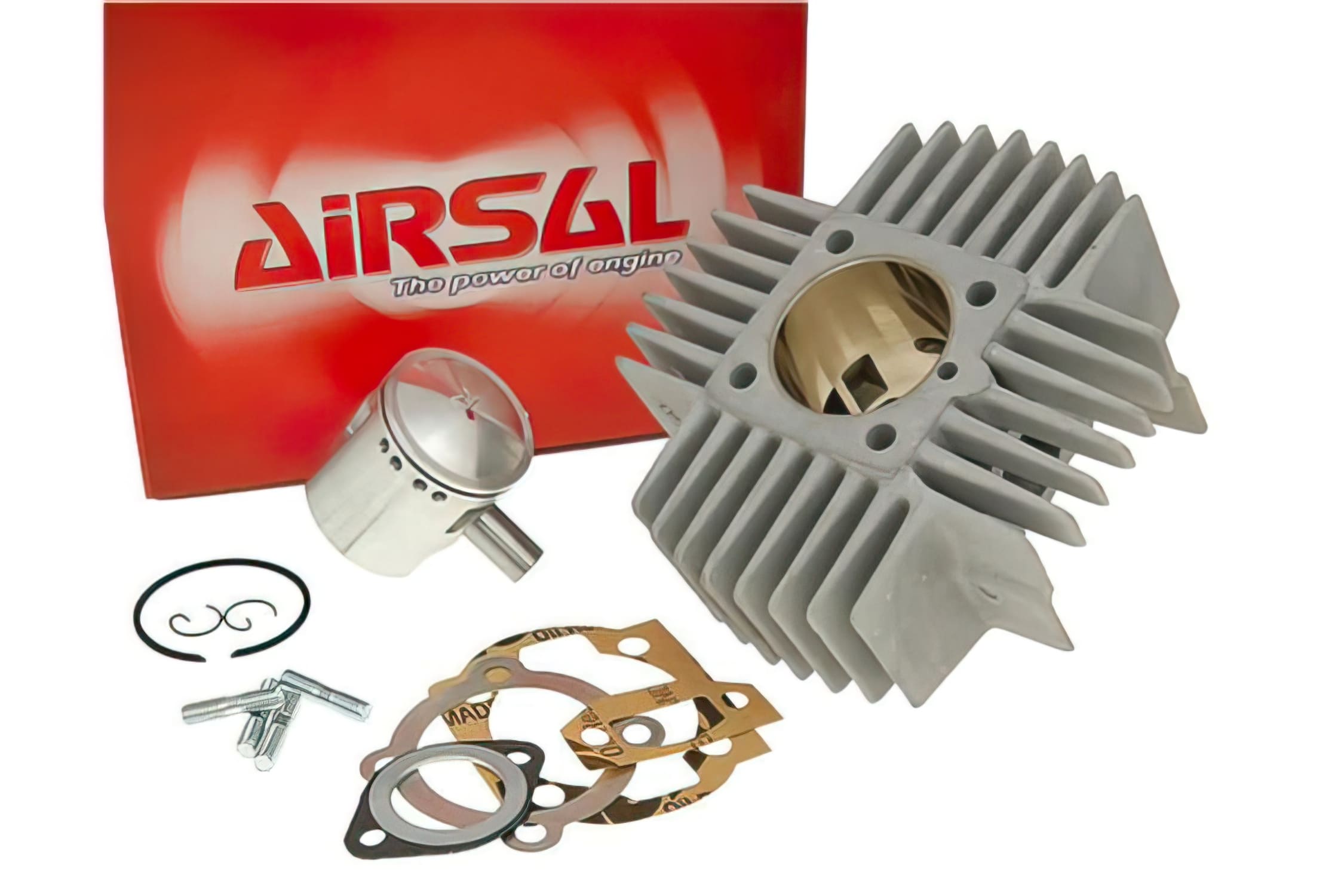 C02030745 Cylinder Kit d.45mm Airsal Alu 68cc Puch Maxi (large fins)