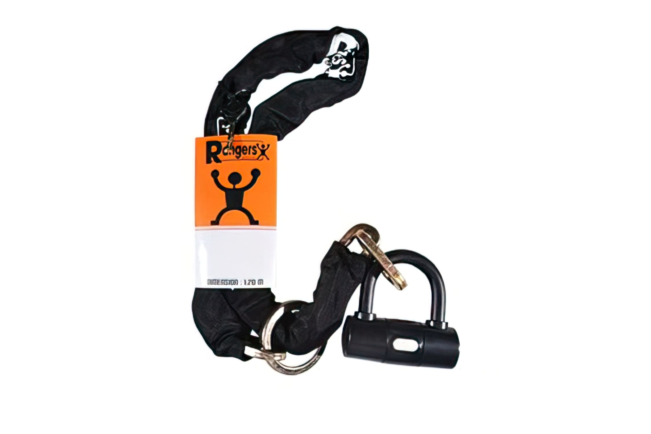 CGN496373 Rangers U-Lock 55x55mm + Chain d.10mm x 1.20m