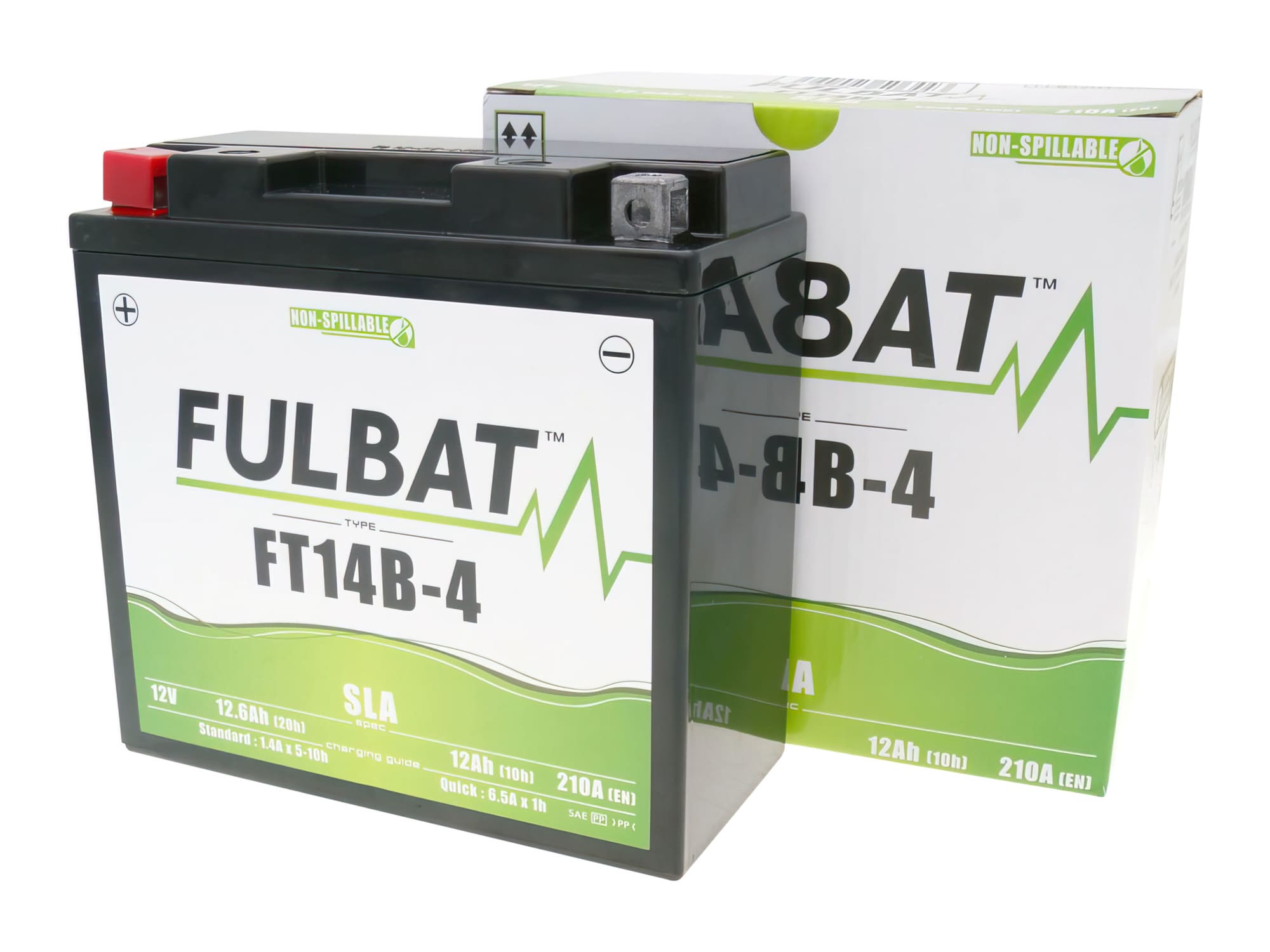 FB550644 Batteria Fulbat FT14B-4 SLA (Gel) senza manutenzione - pronto per l'installazione