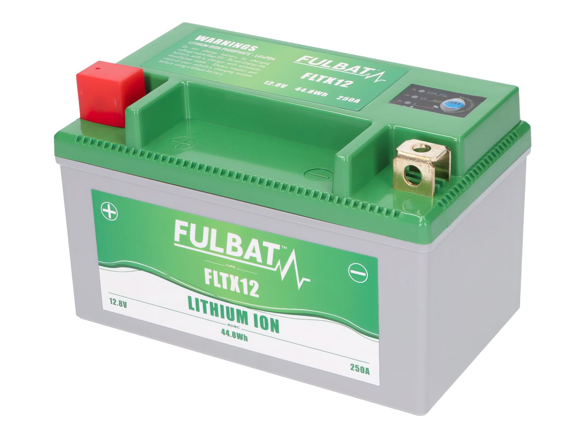 FB560509 Fulbat FLTX12 Lithium-Ion Maintenance-Free Battery - Ready to Install