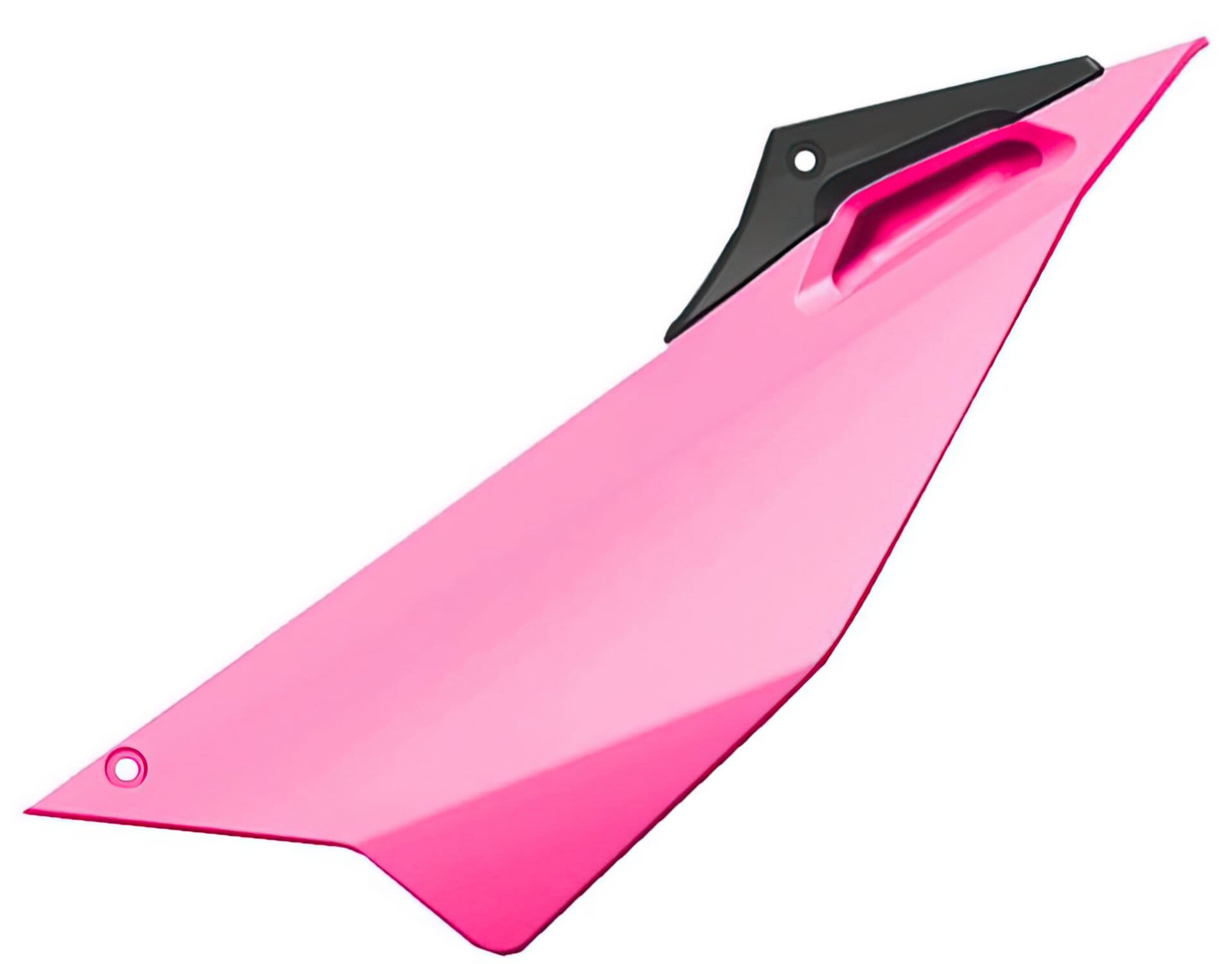 YCF-110-14-048/PK Rear Side Fairing Left Pink Pit Bike YCF Pilot / Factory SP after 2016