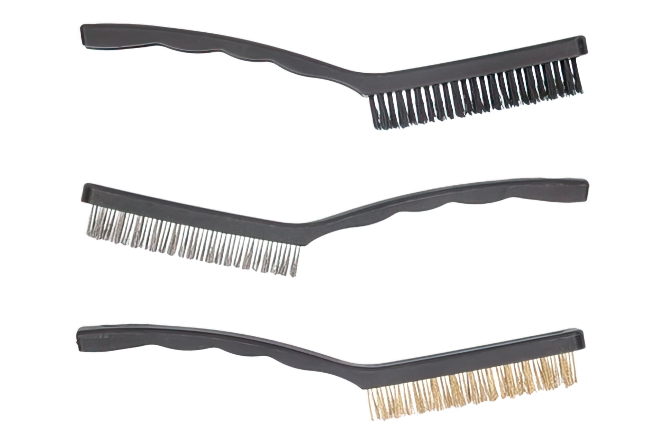 MF99.00132 Set of steel, brass, plastic brushes