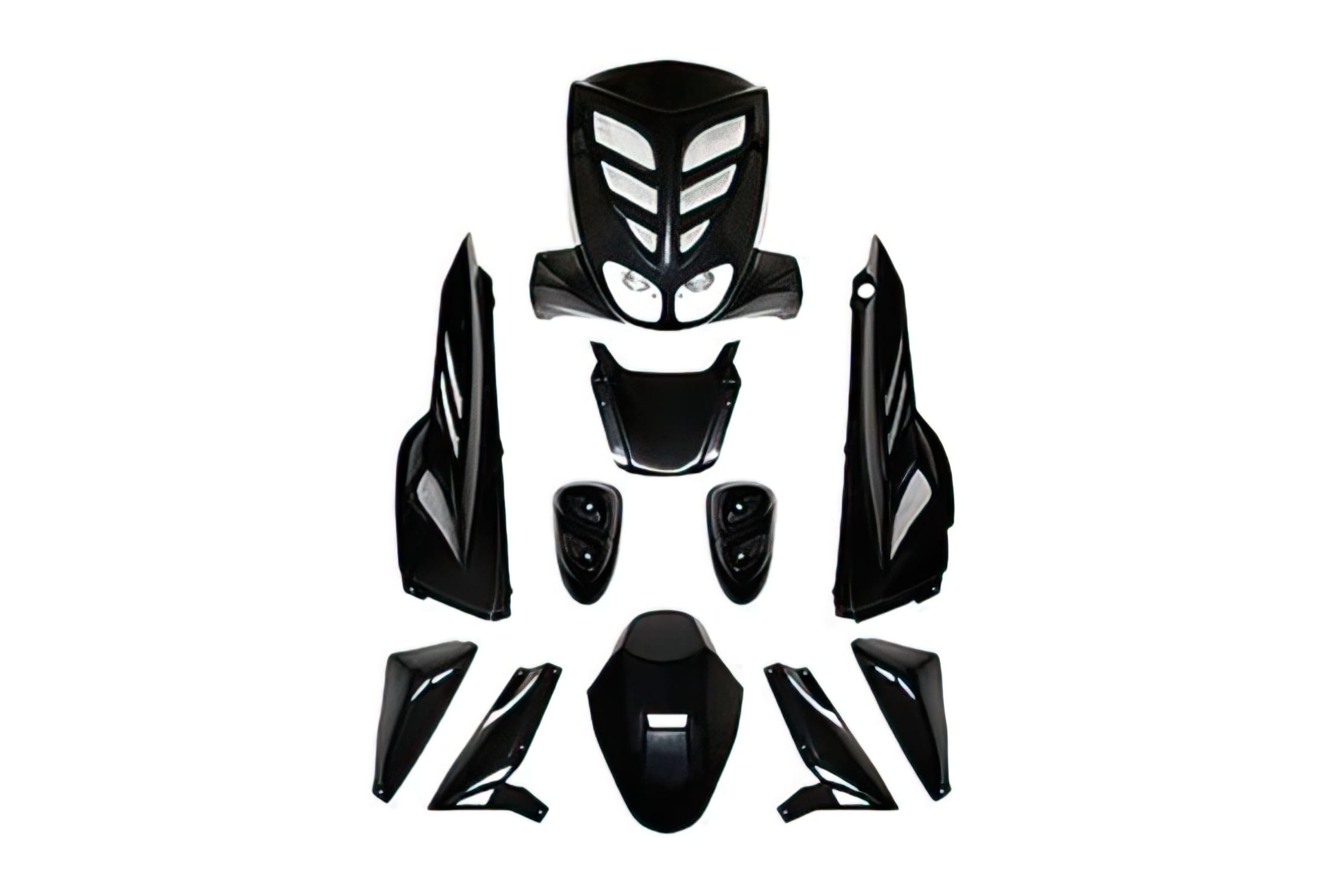 L-BCD07003 7-piece black BCD Yamaha Slider fairing kit