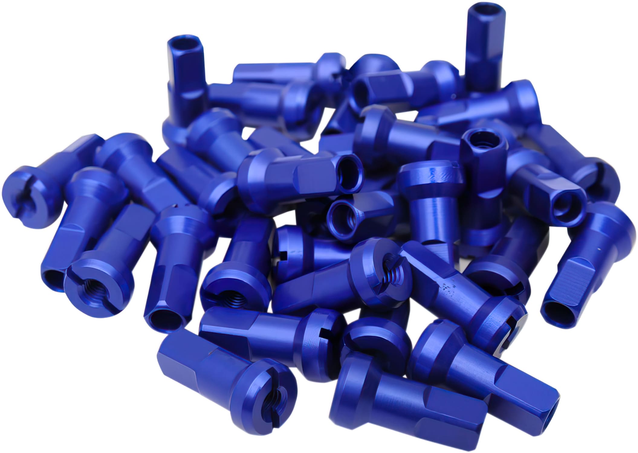 MR02110189 Spoke tightener set (x36) MX1 8 mm blue