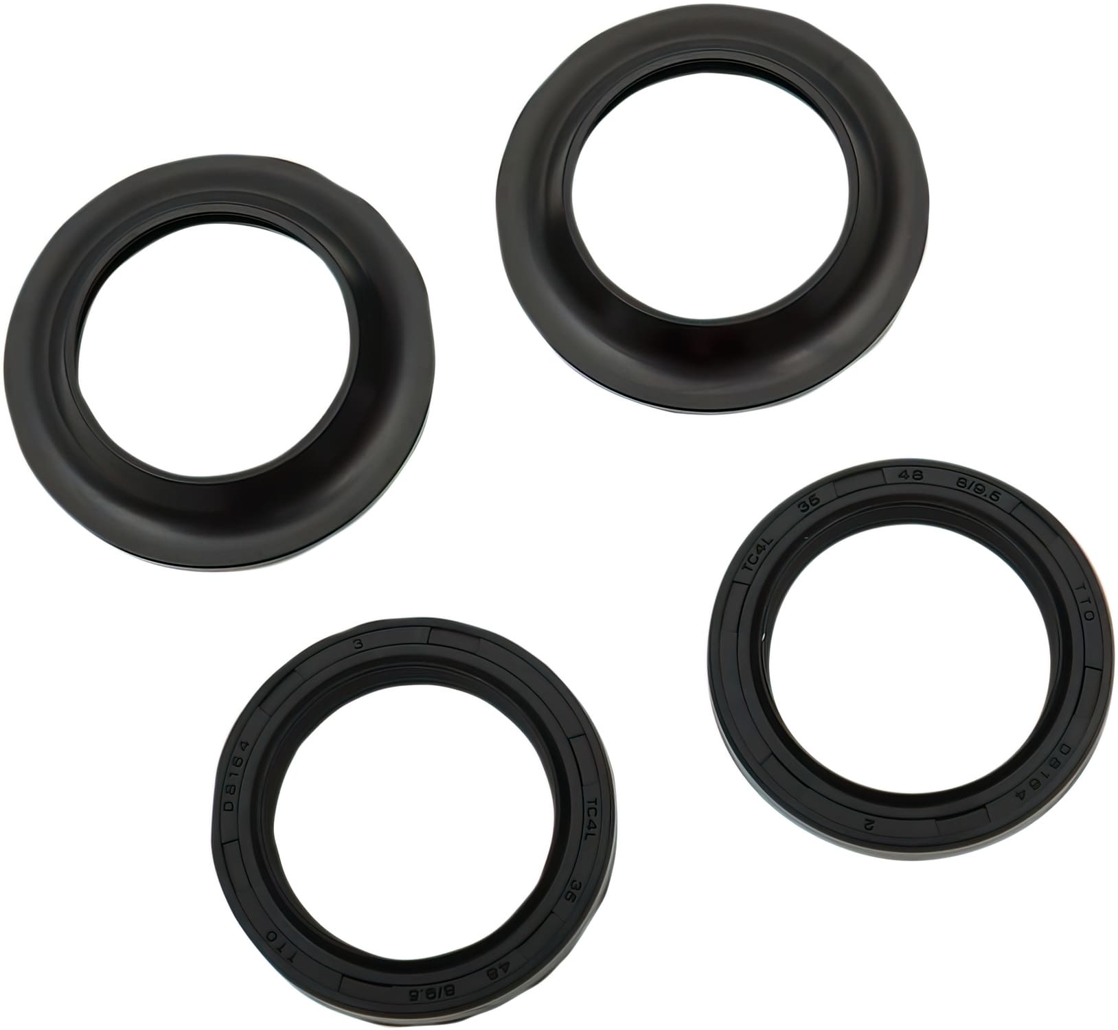 MR04070662 Reinforced fork oil seal + dust seal set 49 mm